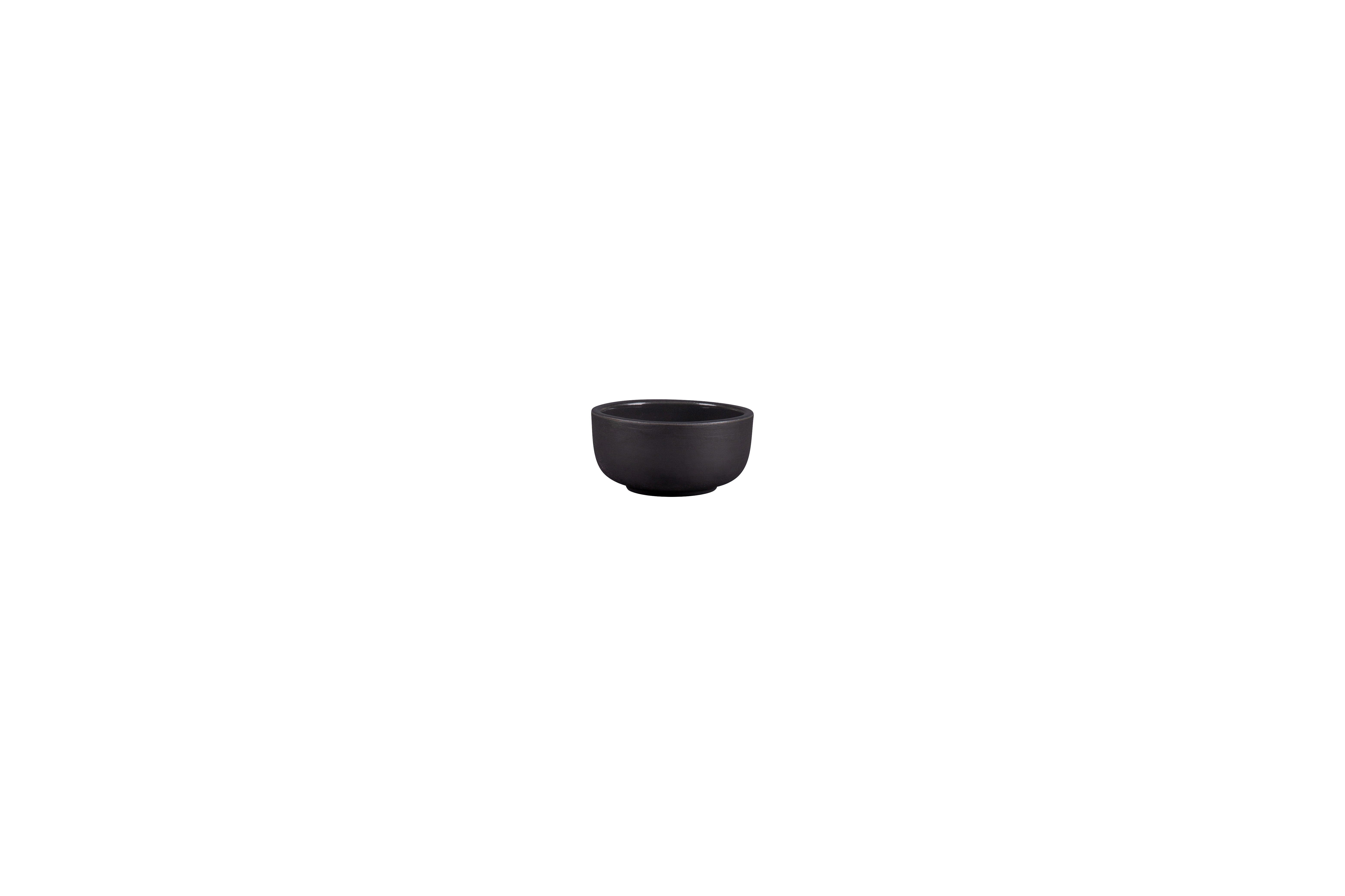 Schale Ø6,3cm H2,8cm 0,046L GHERA black mat