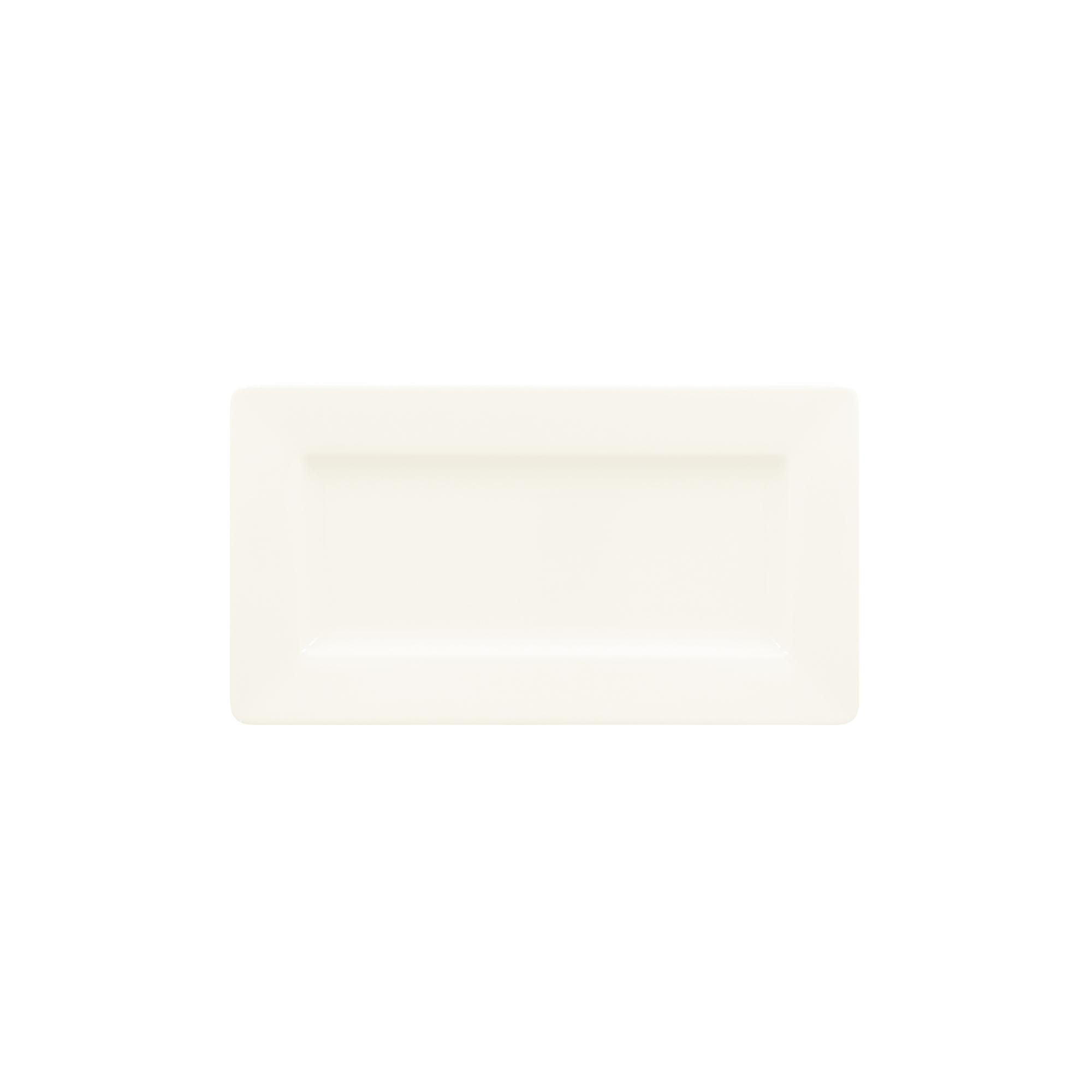 Teller eckig 24x12,5xcm CORE white