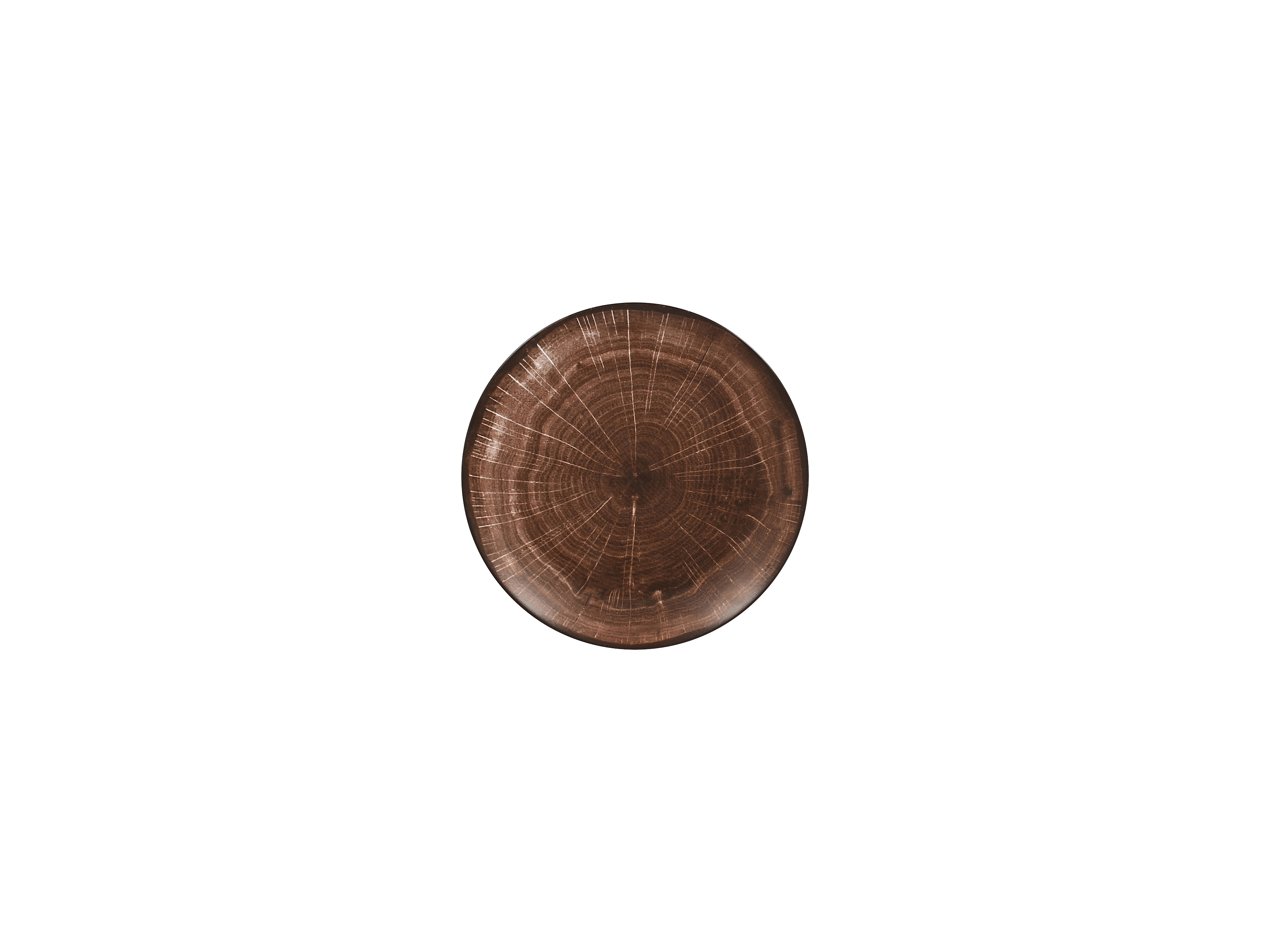 Teller coup 15cm FUSION WOODART oak-brown