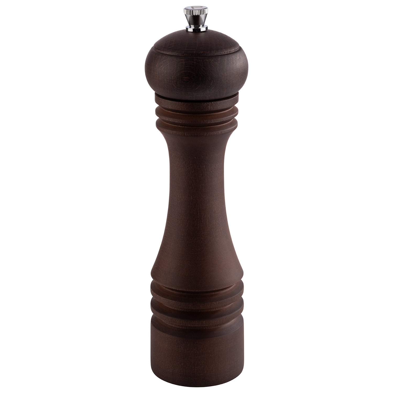 Salzmühle Ø6cm H23cm dunkel
