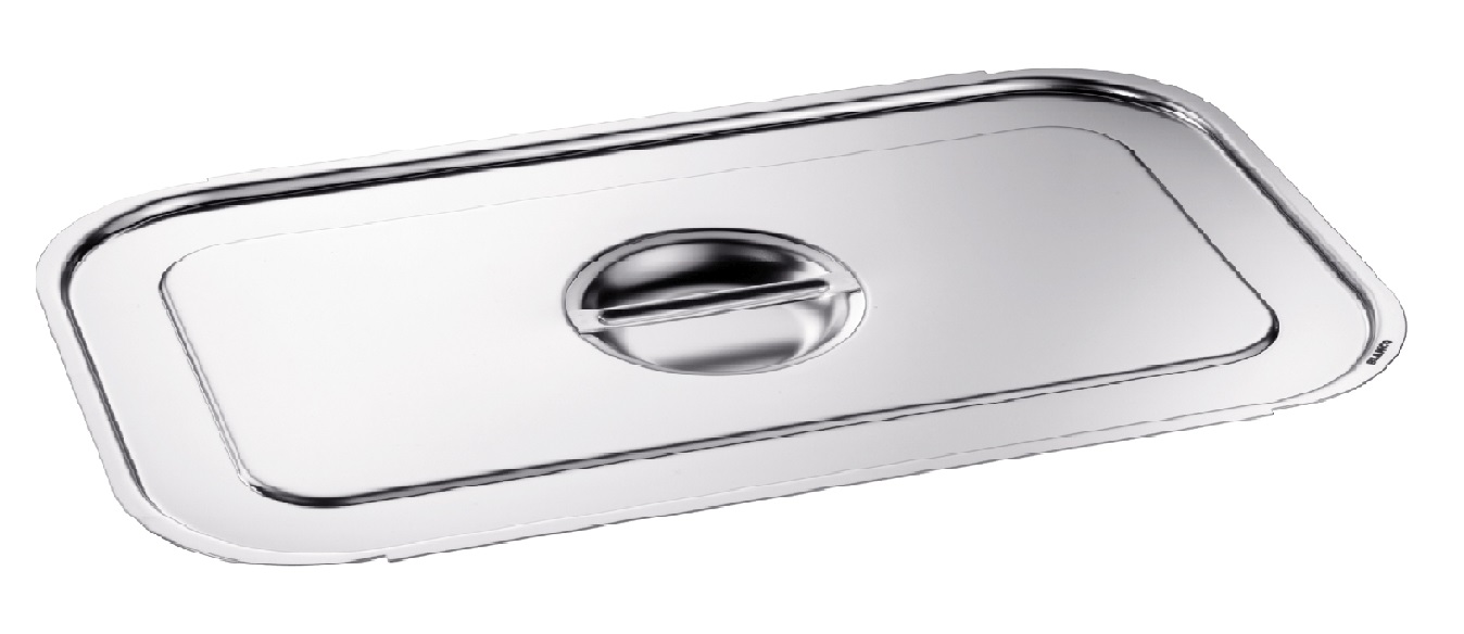 GN-Deckel 1/3 mit Bügelgriff 18/10