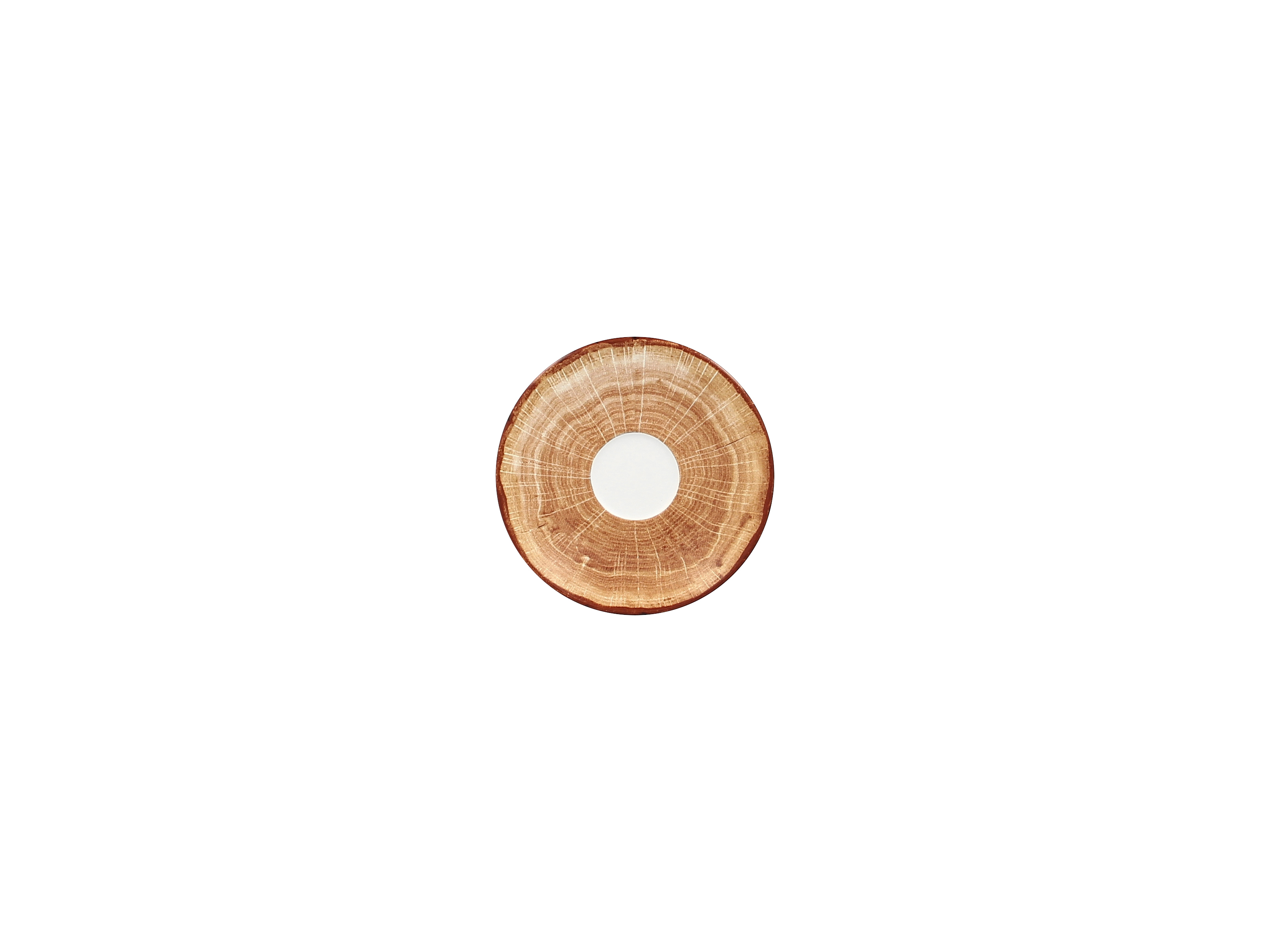 Espresso-Untertasse 13cm FUSION WOODART timber-brown
