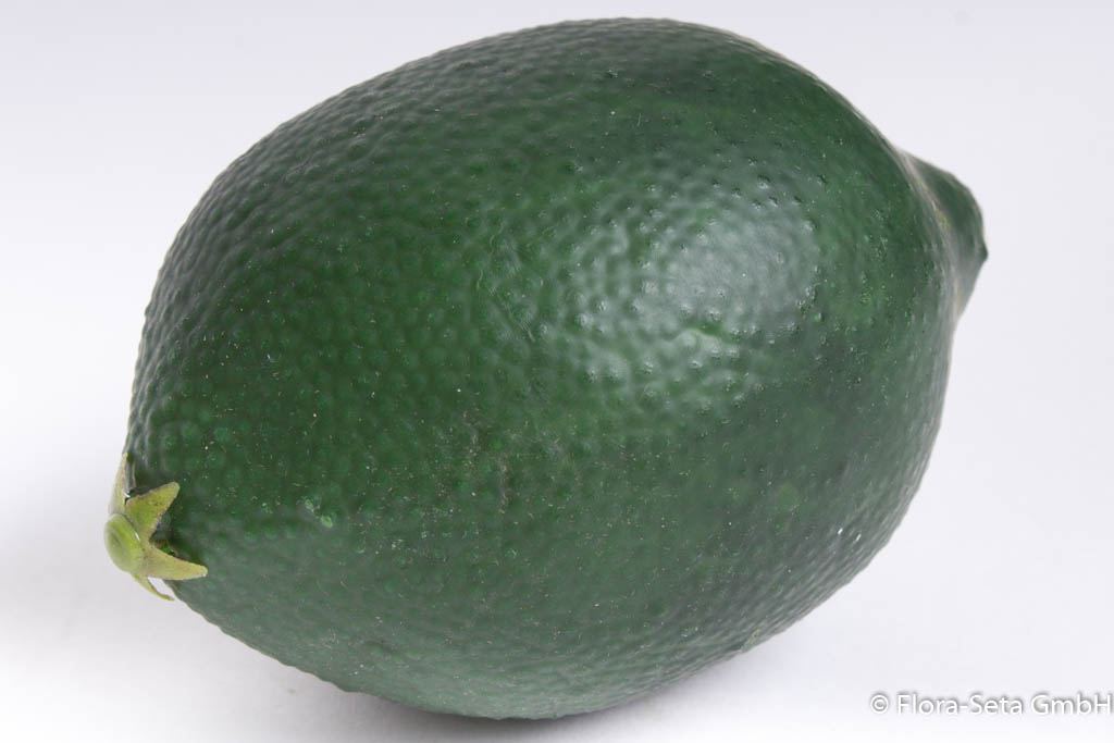 Limone 8x5,5cm dunkelgrün künstlich