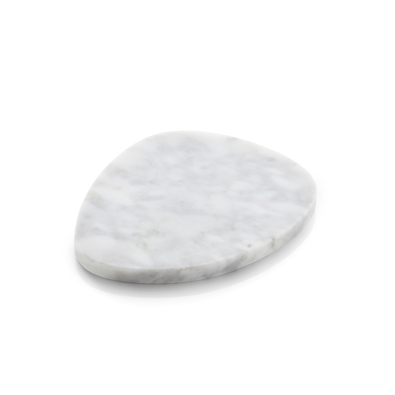 Platte Marmor weiss 13x11cm STYLE LIGHTS