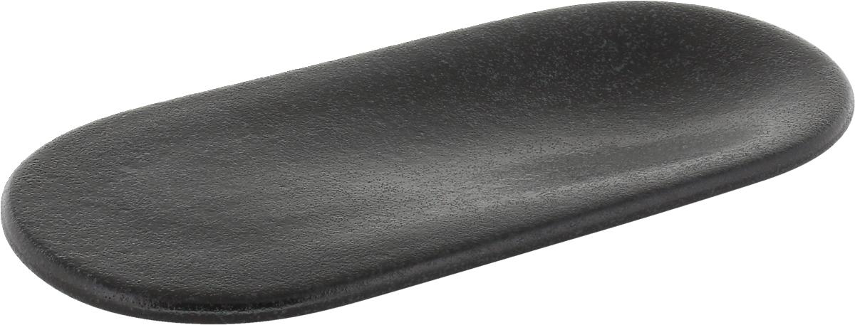 Platte oval black 22x10cm BREAD & BITE
