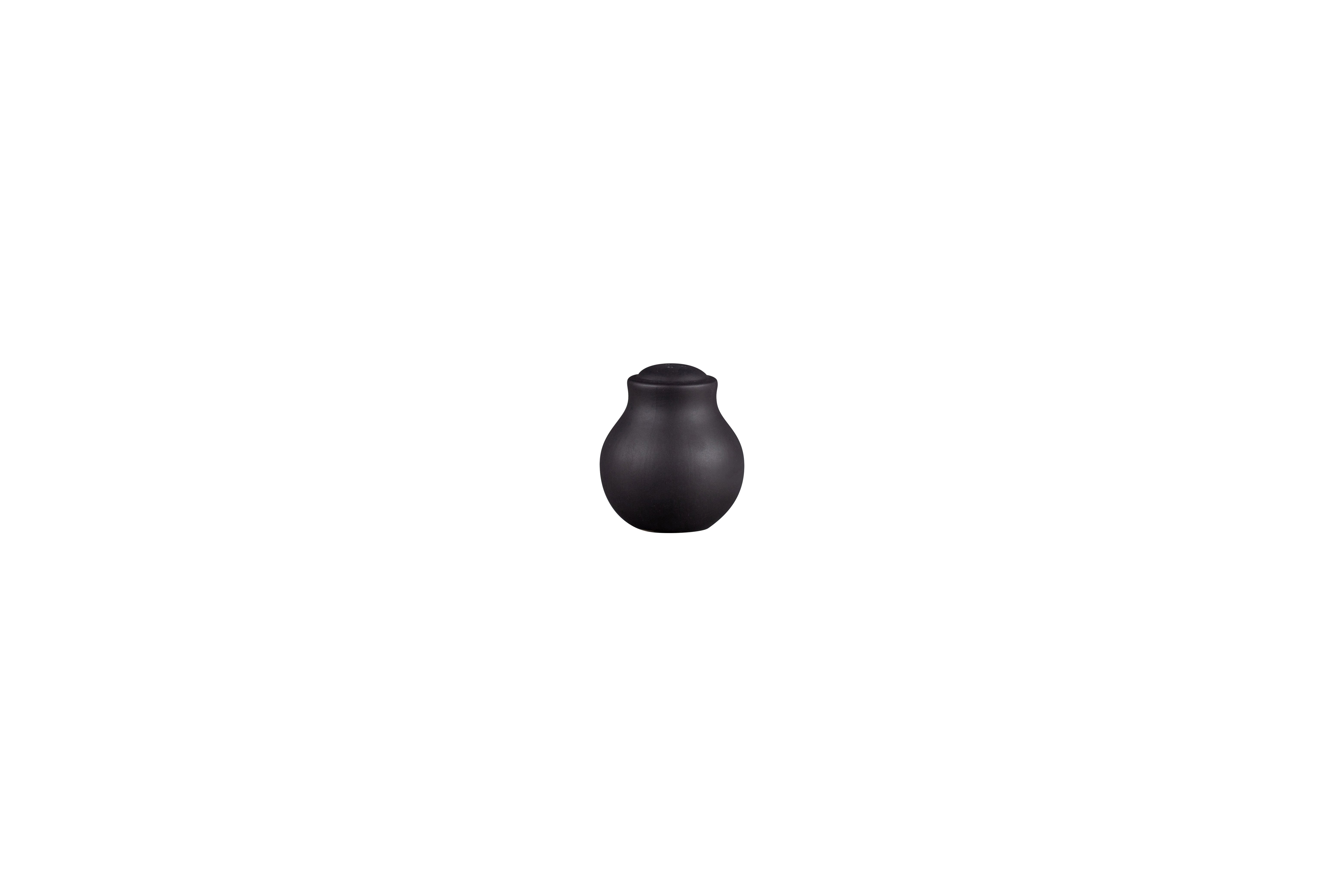 Salzstreuer Ø5,7cm H6,5cm GHERA black mat