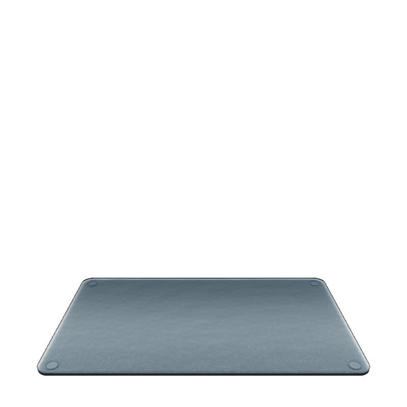 Platte GN 1/1 - Rauchglas QUADRO