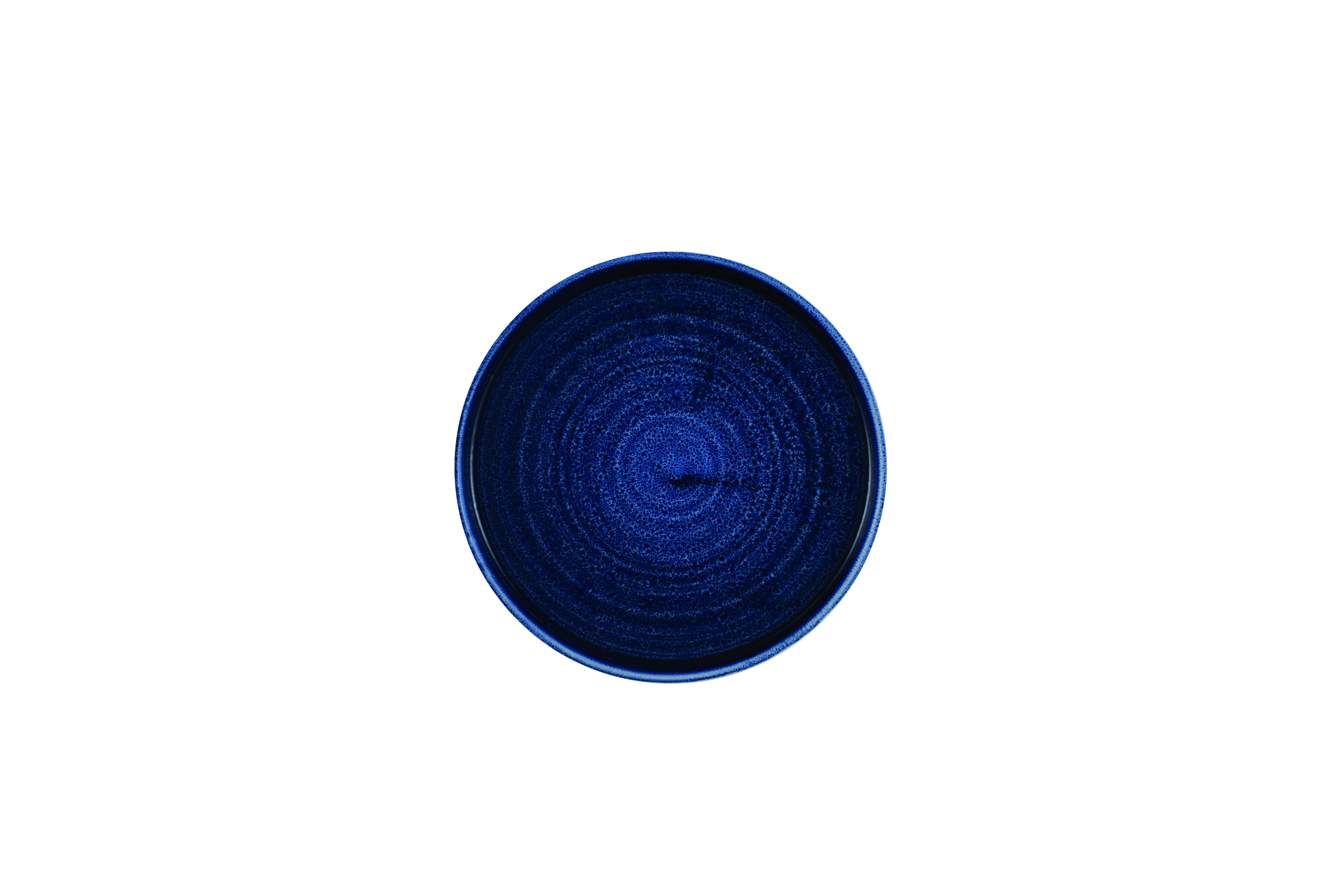 Teller flach walled 21cm STONECAST plume ultramarine