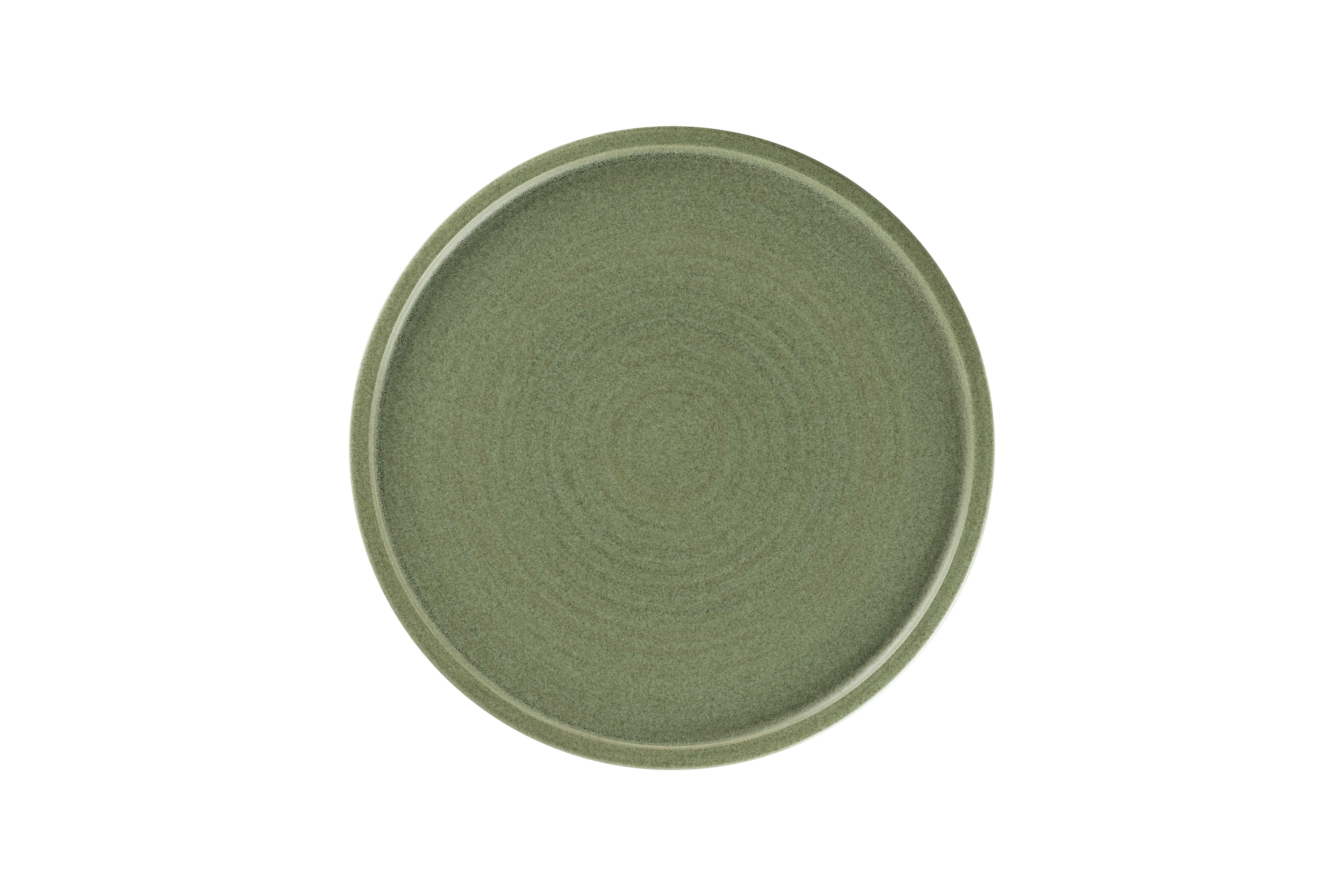 Teller flach coup Ø27,5cm H2,4cm 0 EASE SELVA dark green