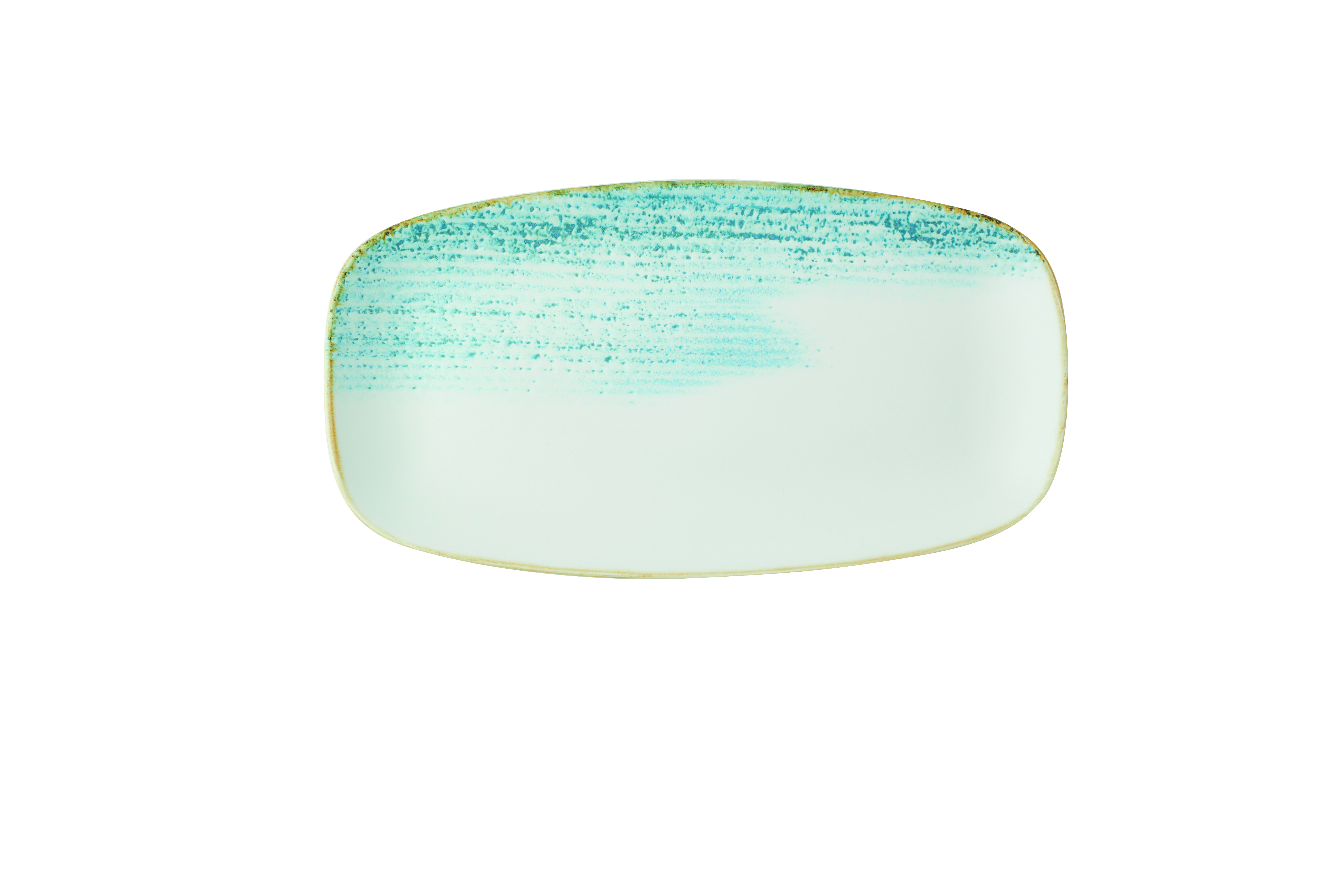 Teller flach coup 16,6cm HOMESPUN aquamarine