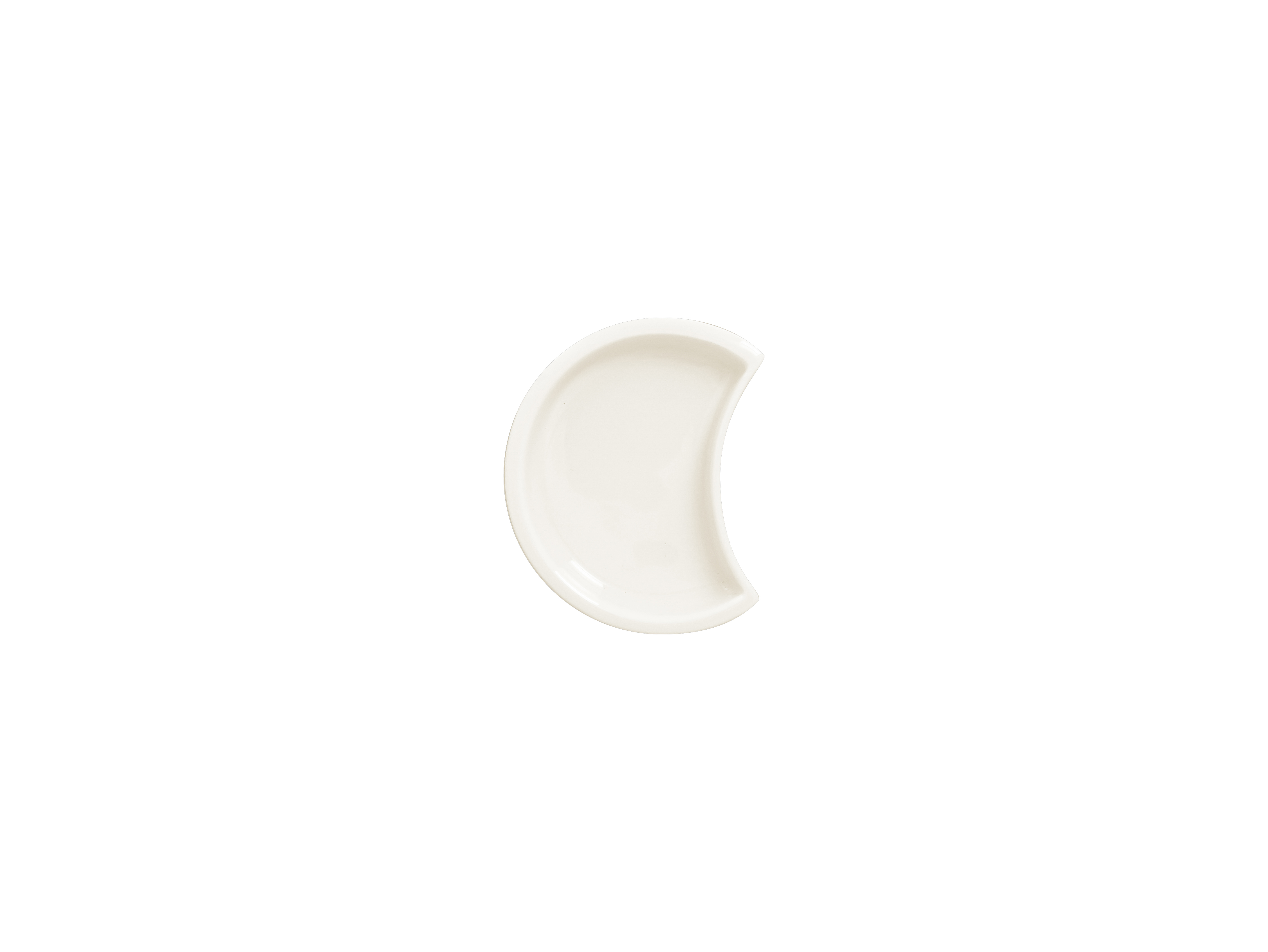 Deckel flach 12,5x10,5x2cm ASHORE white