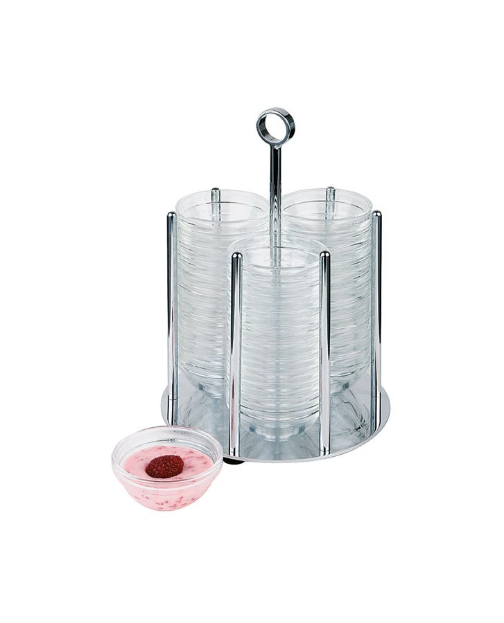 Schälchenspender MINI D:14cm H:25,5cm 7-teilig