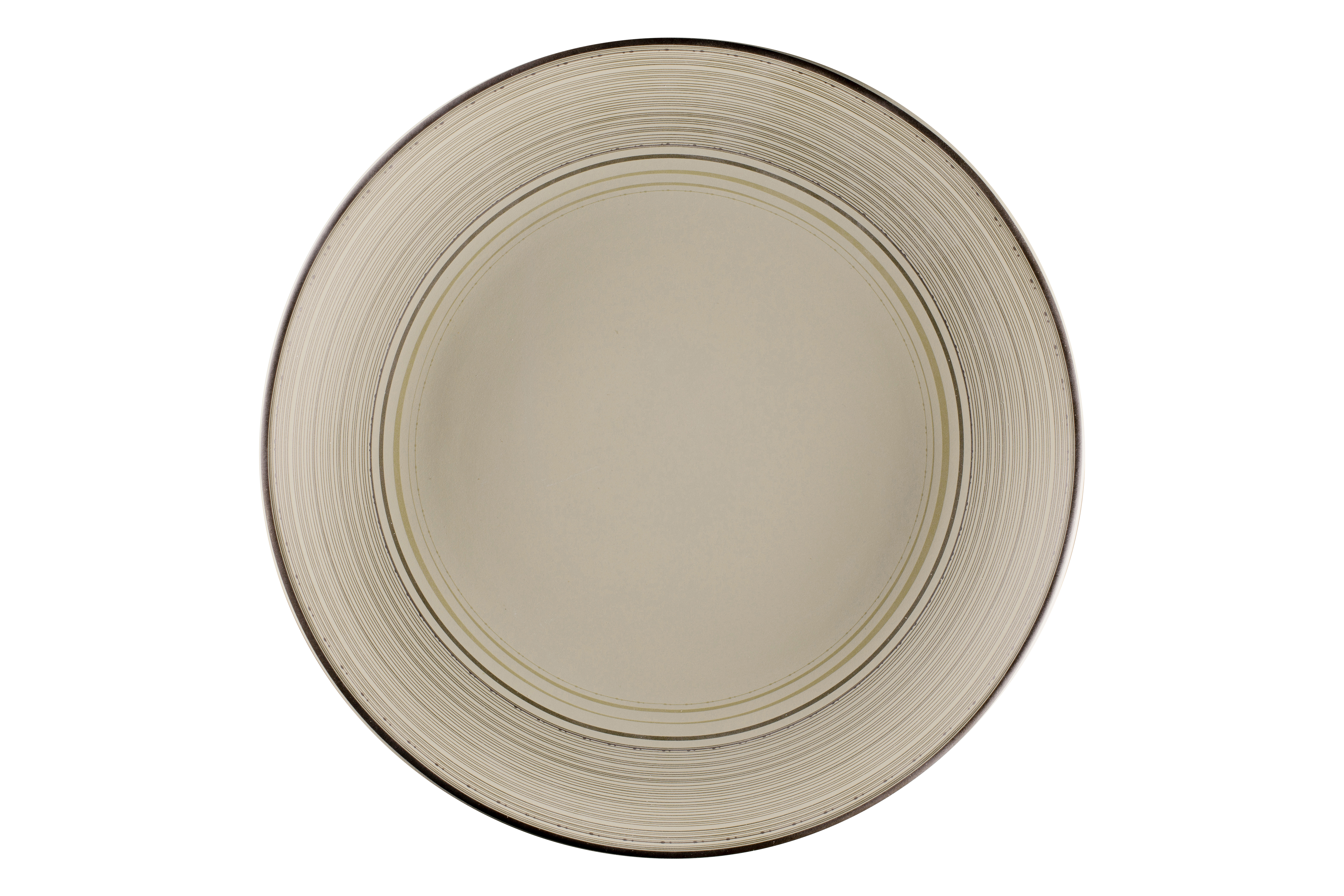 Teller tief coup Ø36cm H5,5cm ARGILA LARISSA decorated grey