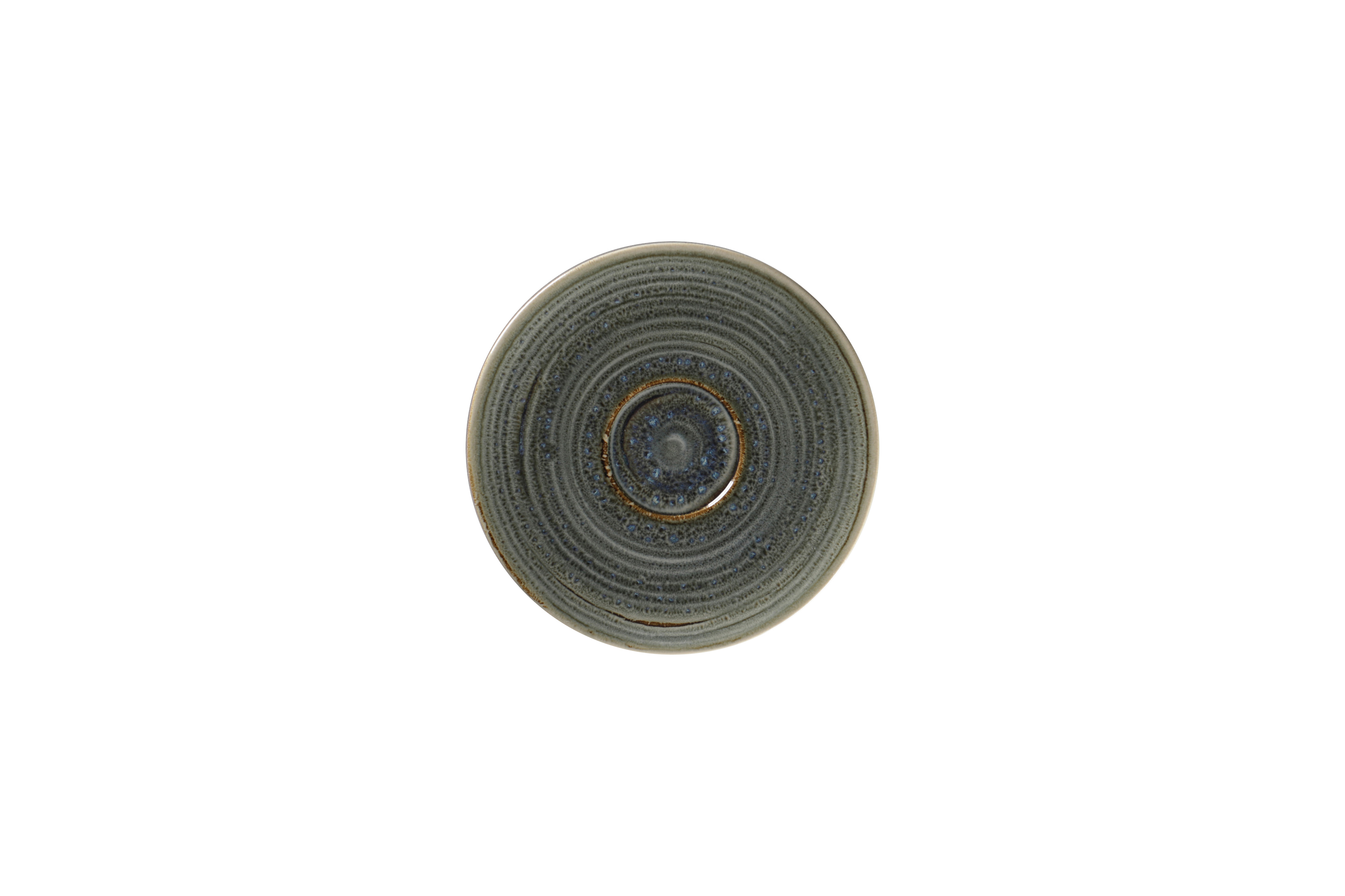 Kaffee-Untertasse 17cm RAKSTONE SPOT peridot green