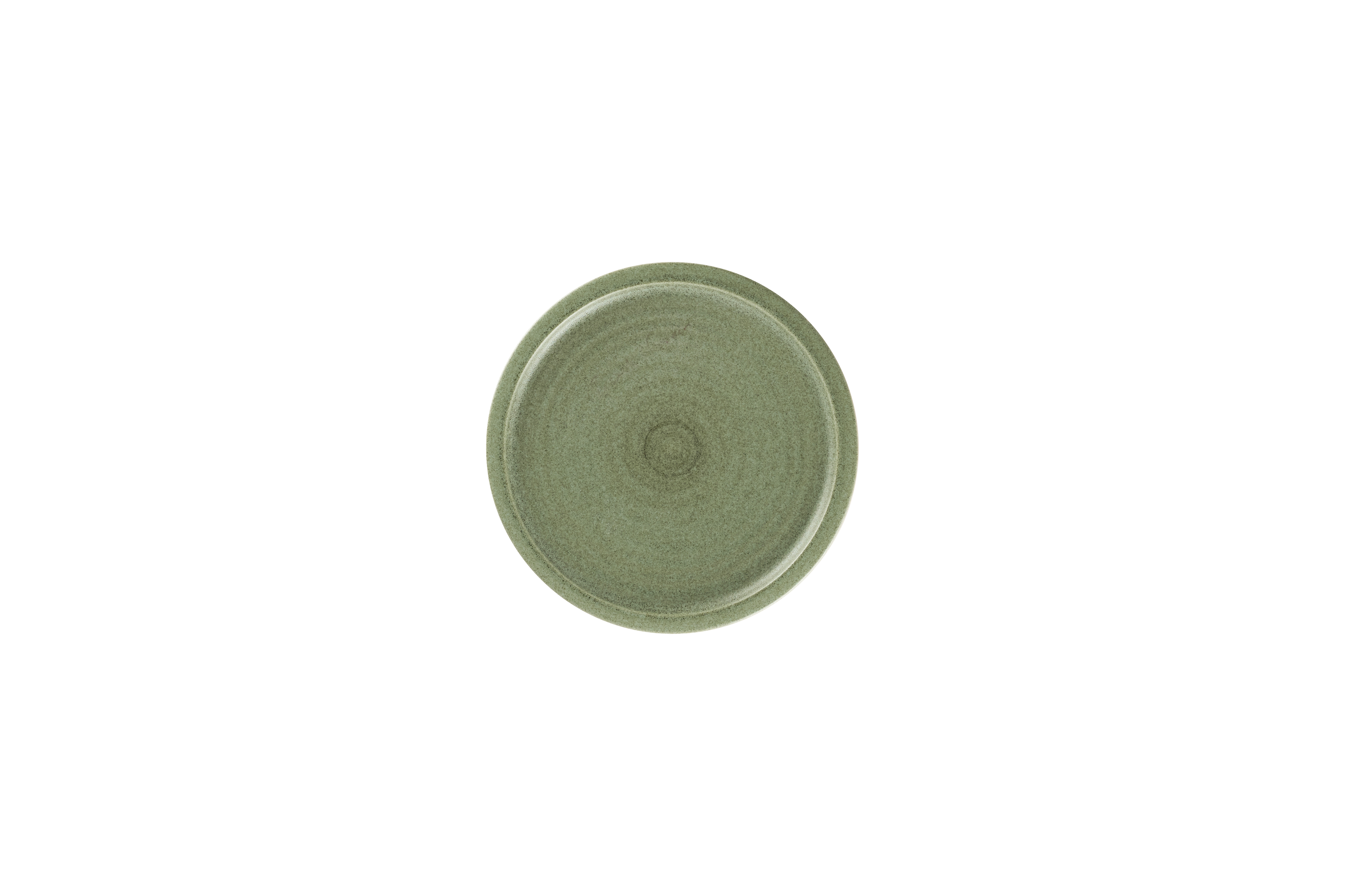 Teller flach coup Ø16,2cm H2cm 0 EASE SELVA dark green