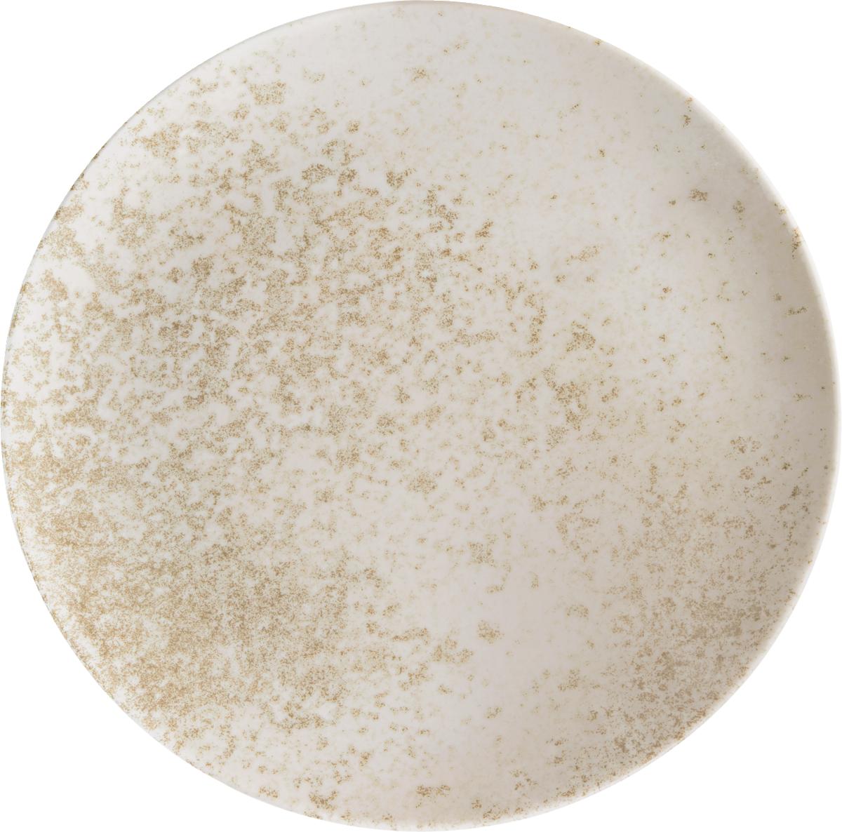 Teller flach rund coup 32cm SANDSTONE BEIGE