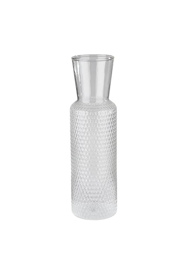Glaskaraffe DOTS Ø 8 cm, H: 27 cm, 0,9 Liter