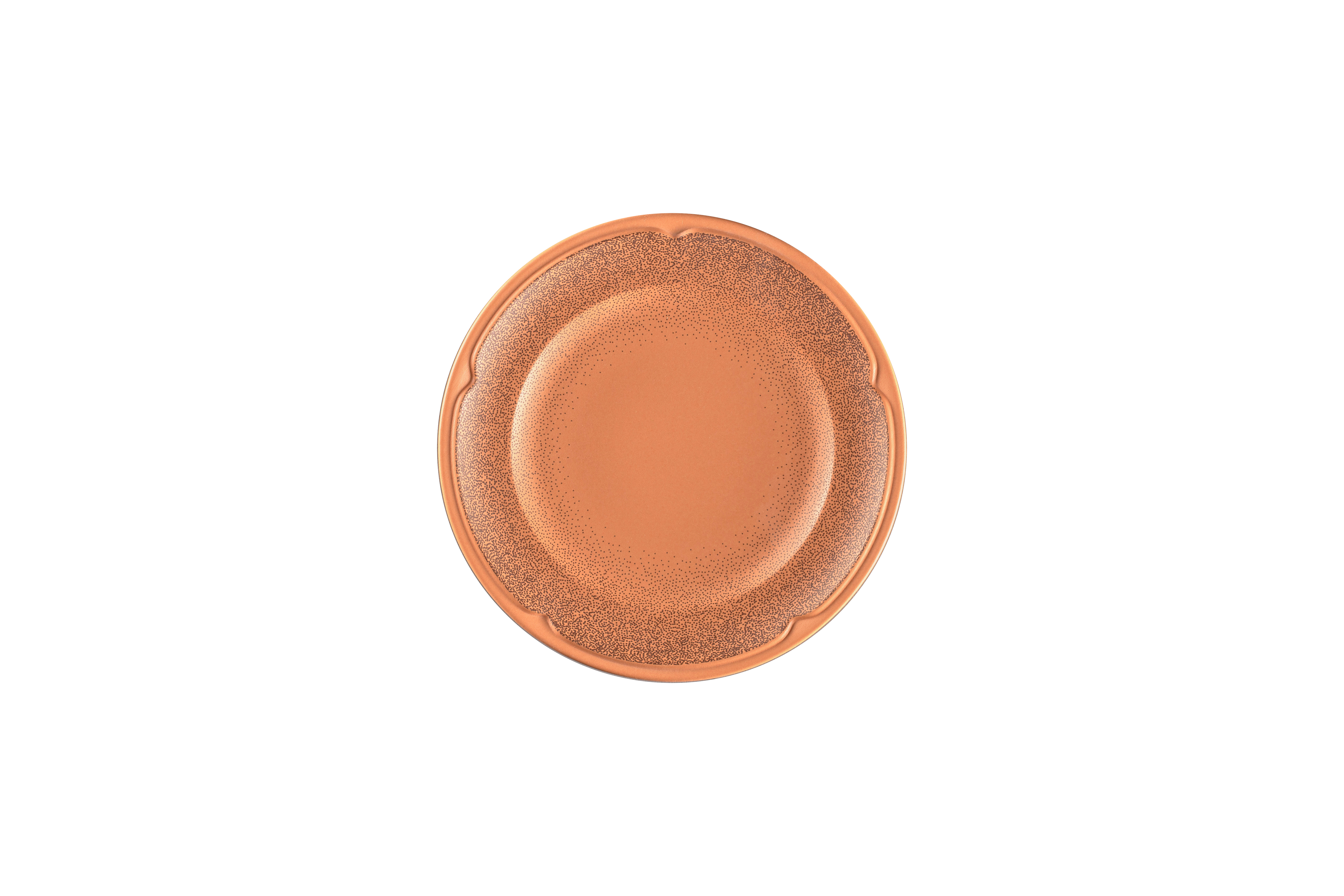Teller flach Ø20,7cm H2,4cm TERO DENIA decorated terracotta