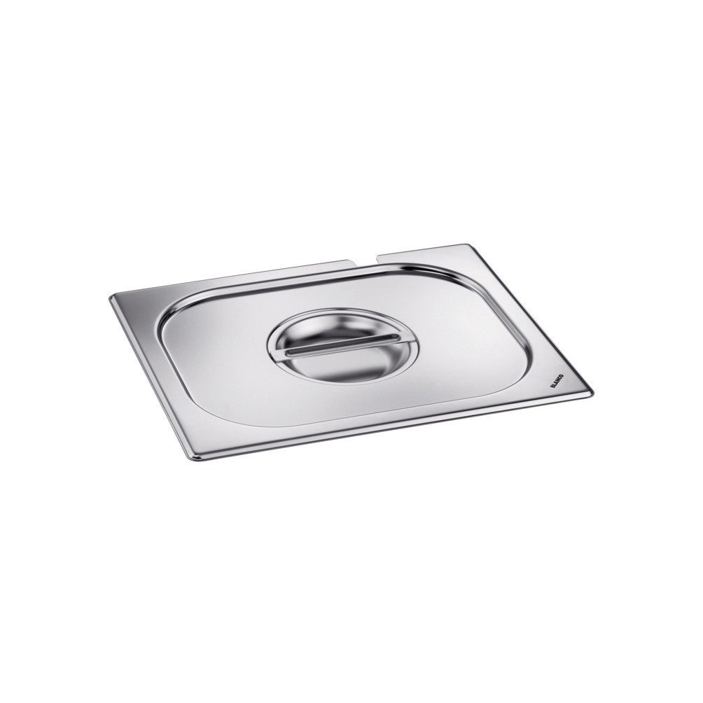GN-Deckel 2/3 mit Löffelaussparung 18/10