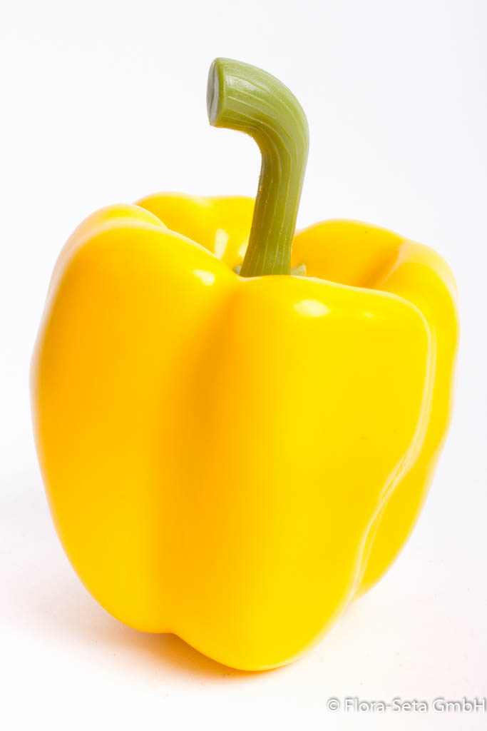 Paprika 10x8cm gelb künstlich