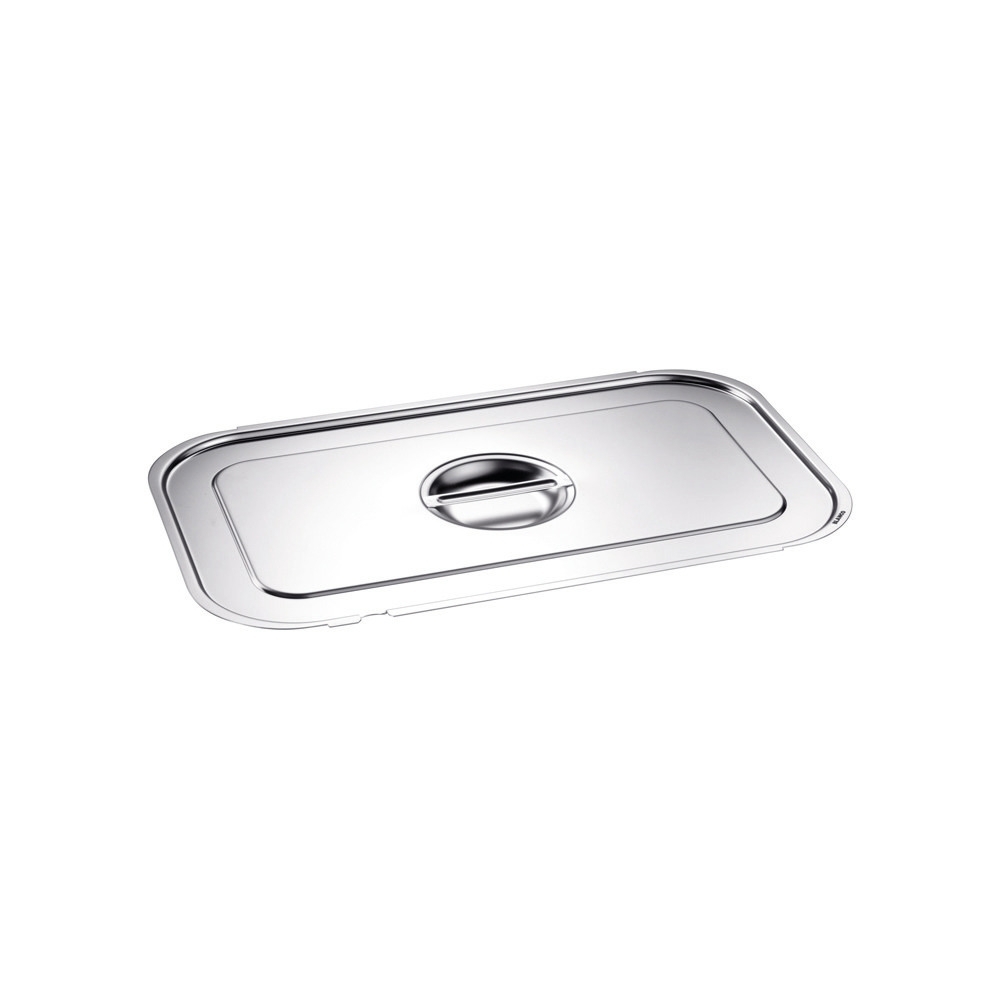 GN-Deckel 1/3 mit Löffelaussparung 18/10