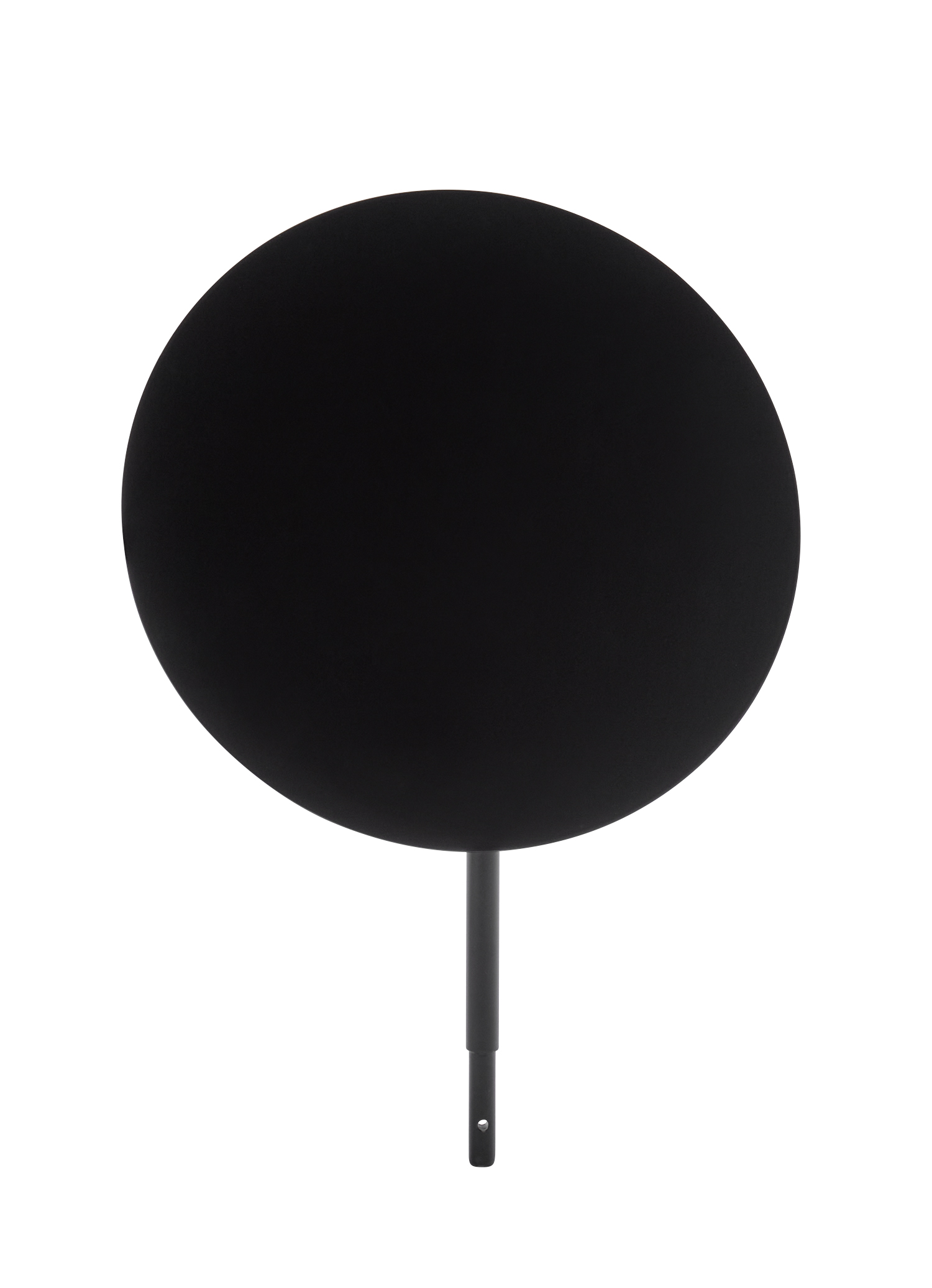 Schild -Ø 25 cm, H:33 cm VALO schwarz