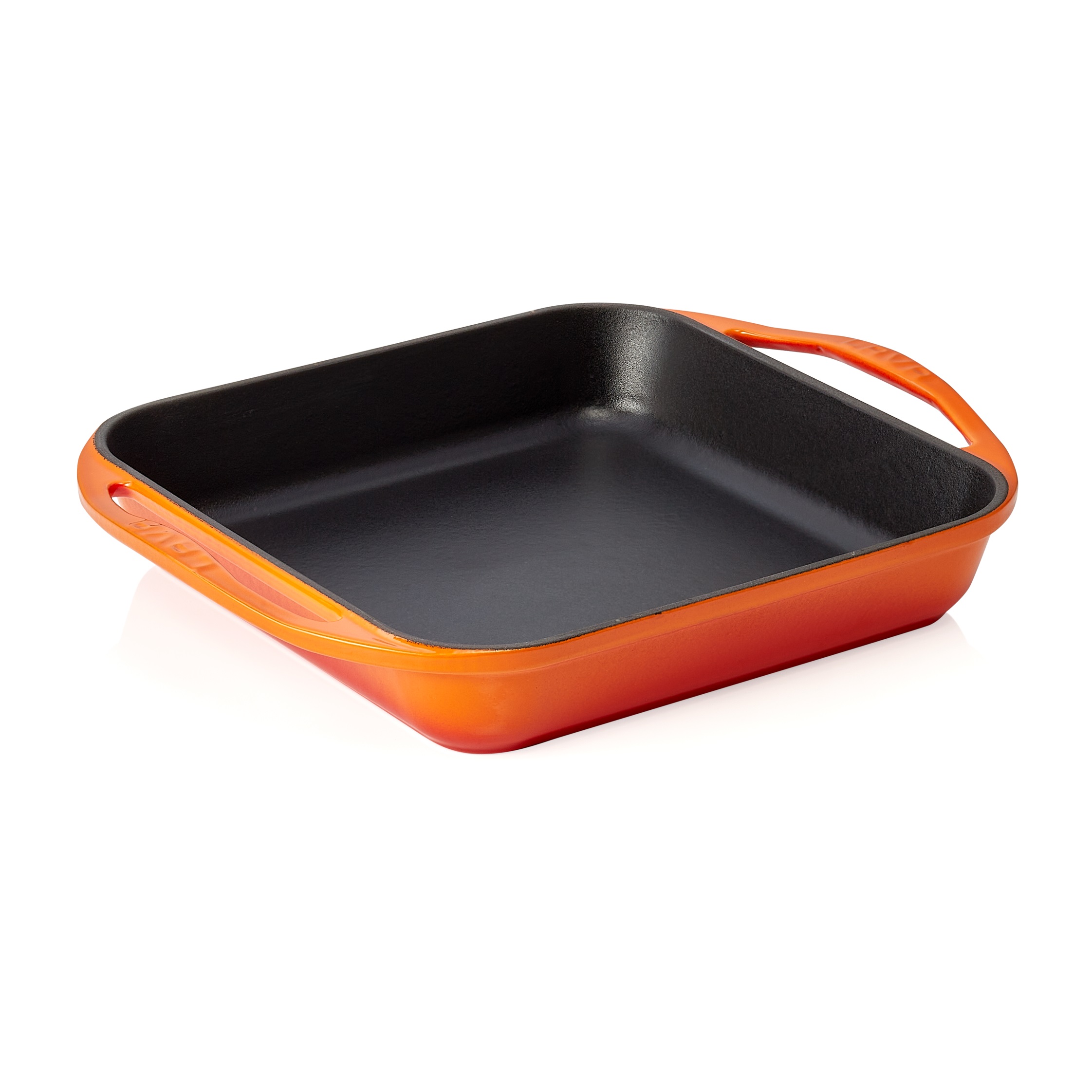 Pfanne eckig 27x27x5cm LAVA orange