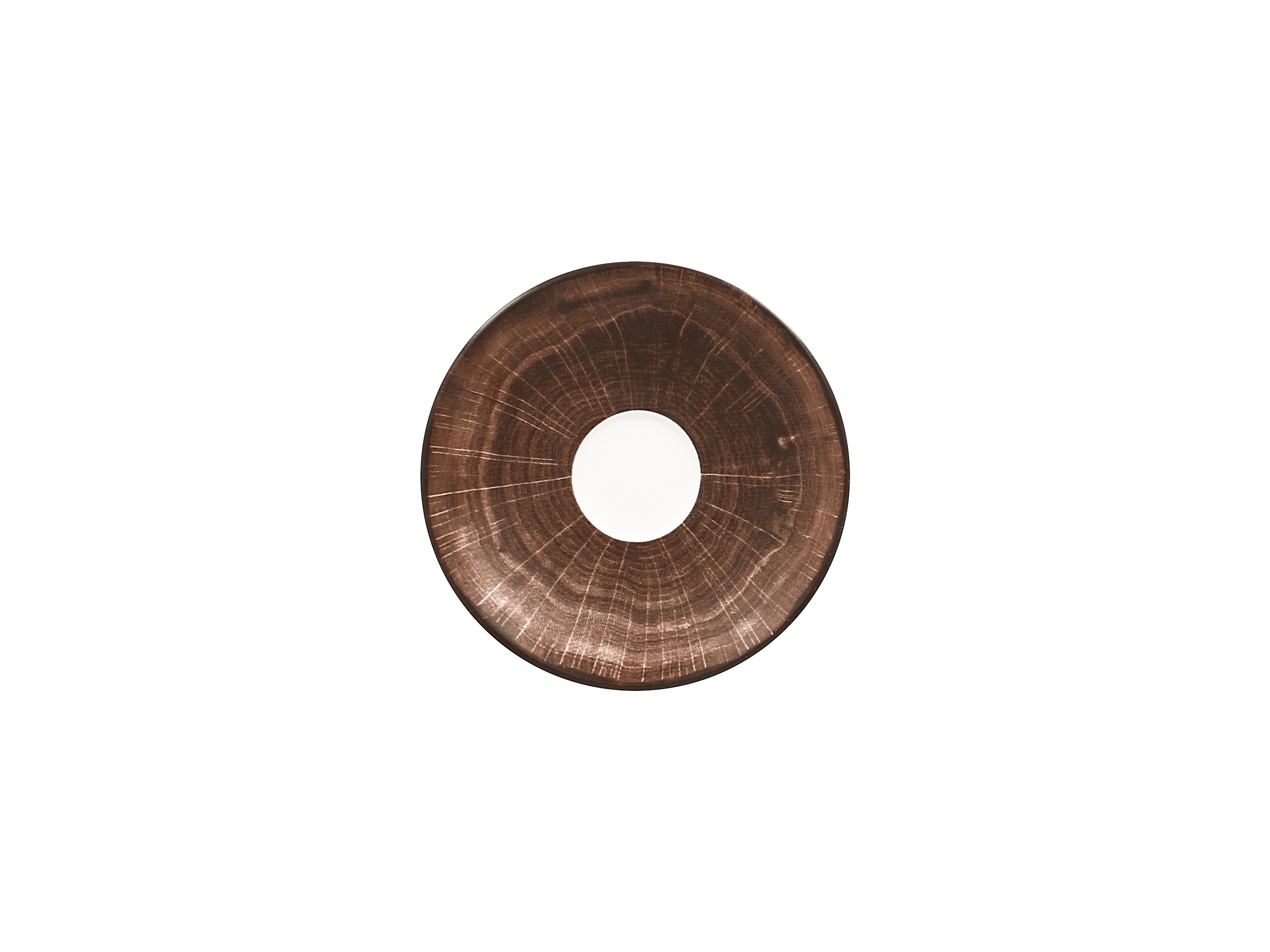 Kaffee-Untertasse 17cm FUSION WOODART oak-brown