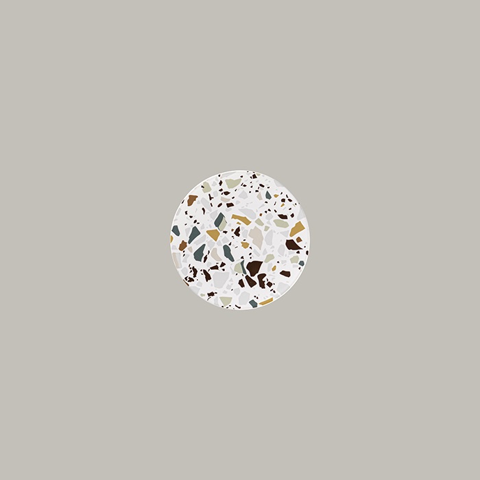 Teller flach Ø15,7cm H1,6cm KERRAZZO multicolour
