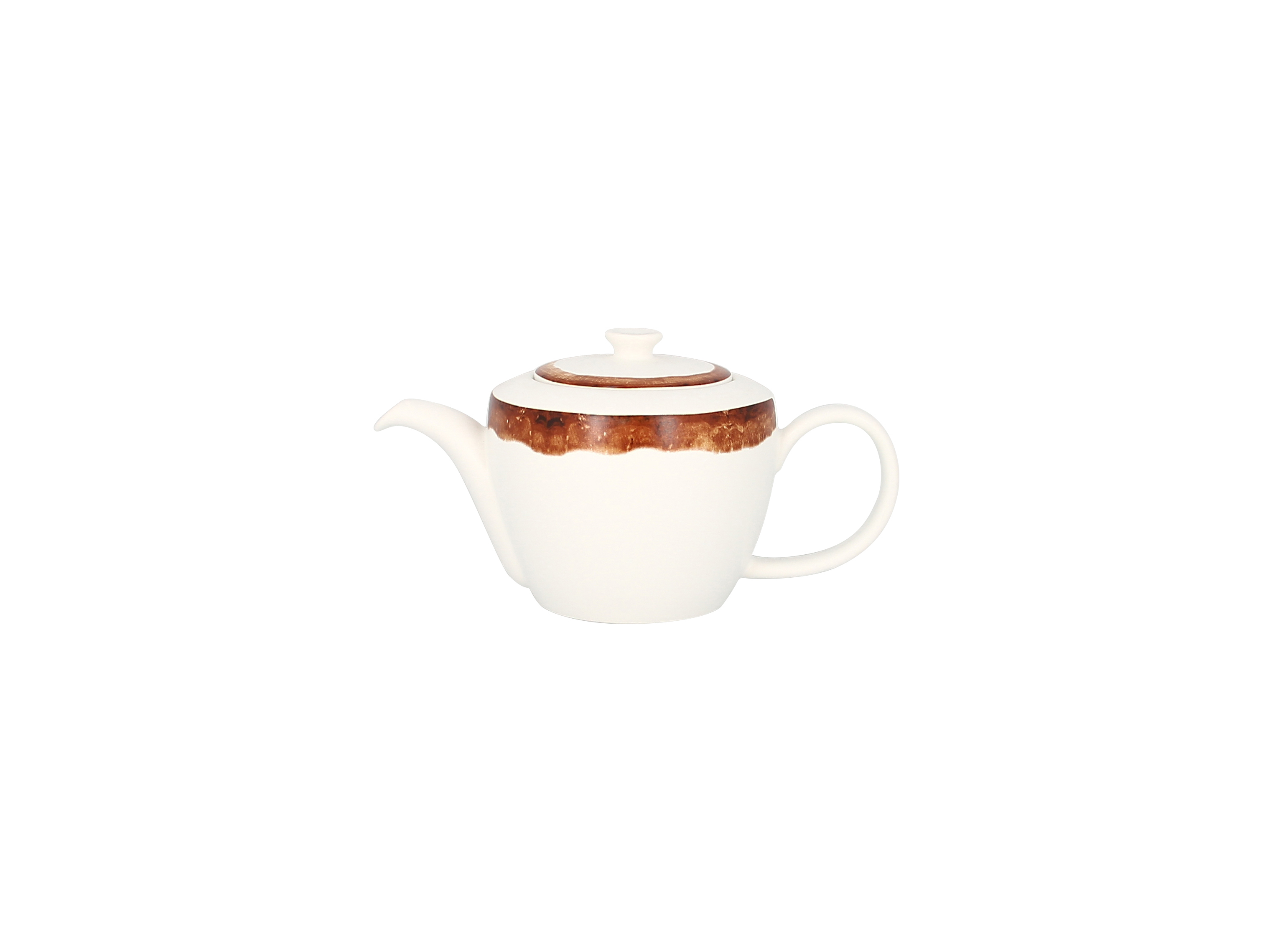 Teekanne mit Deckel FUSION WOODART timber-brown