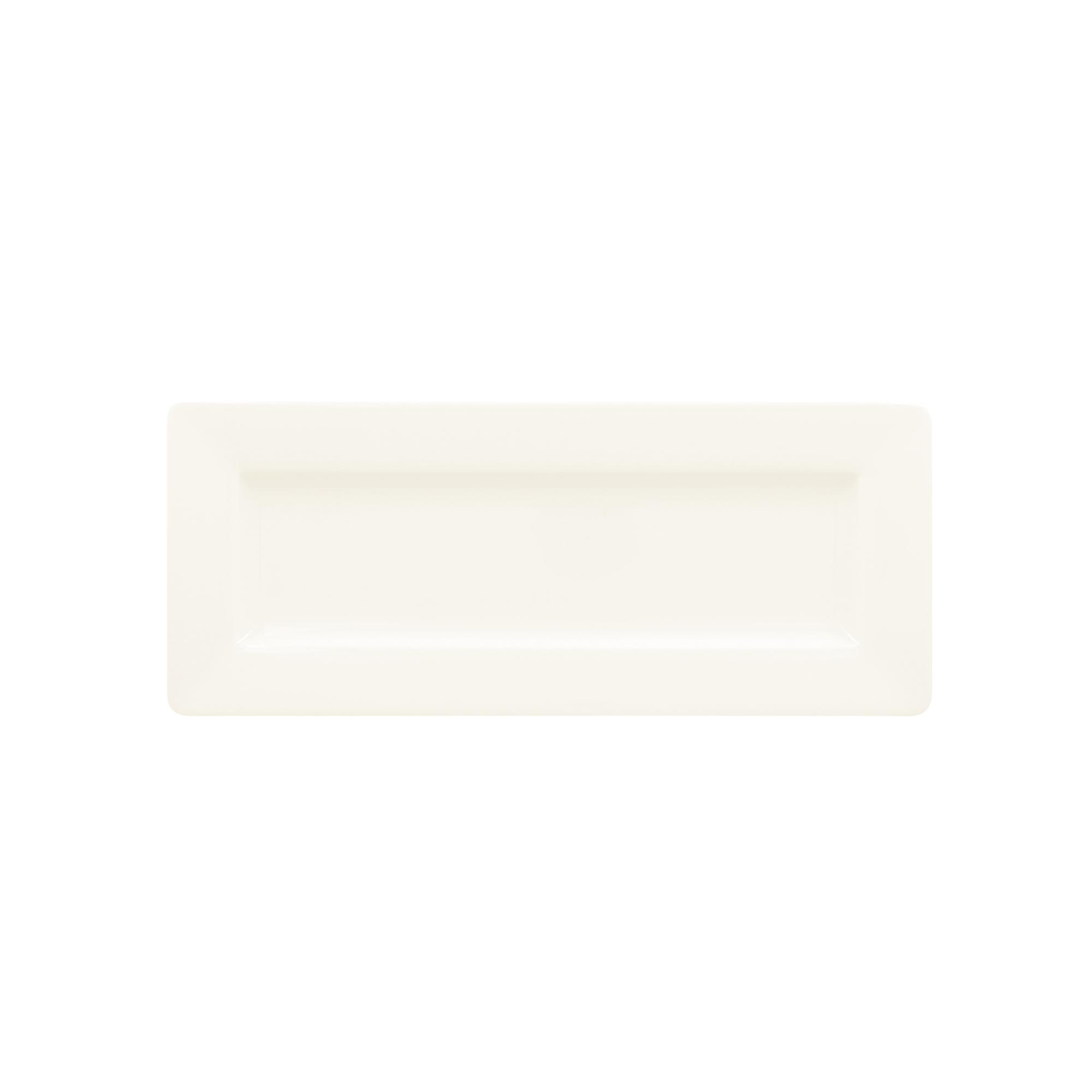 Teller eckig 29x12xcm CORE white