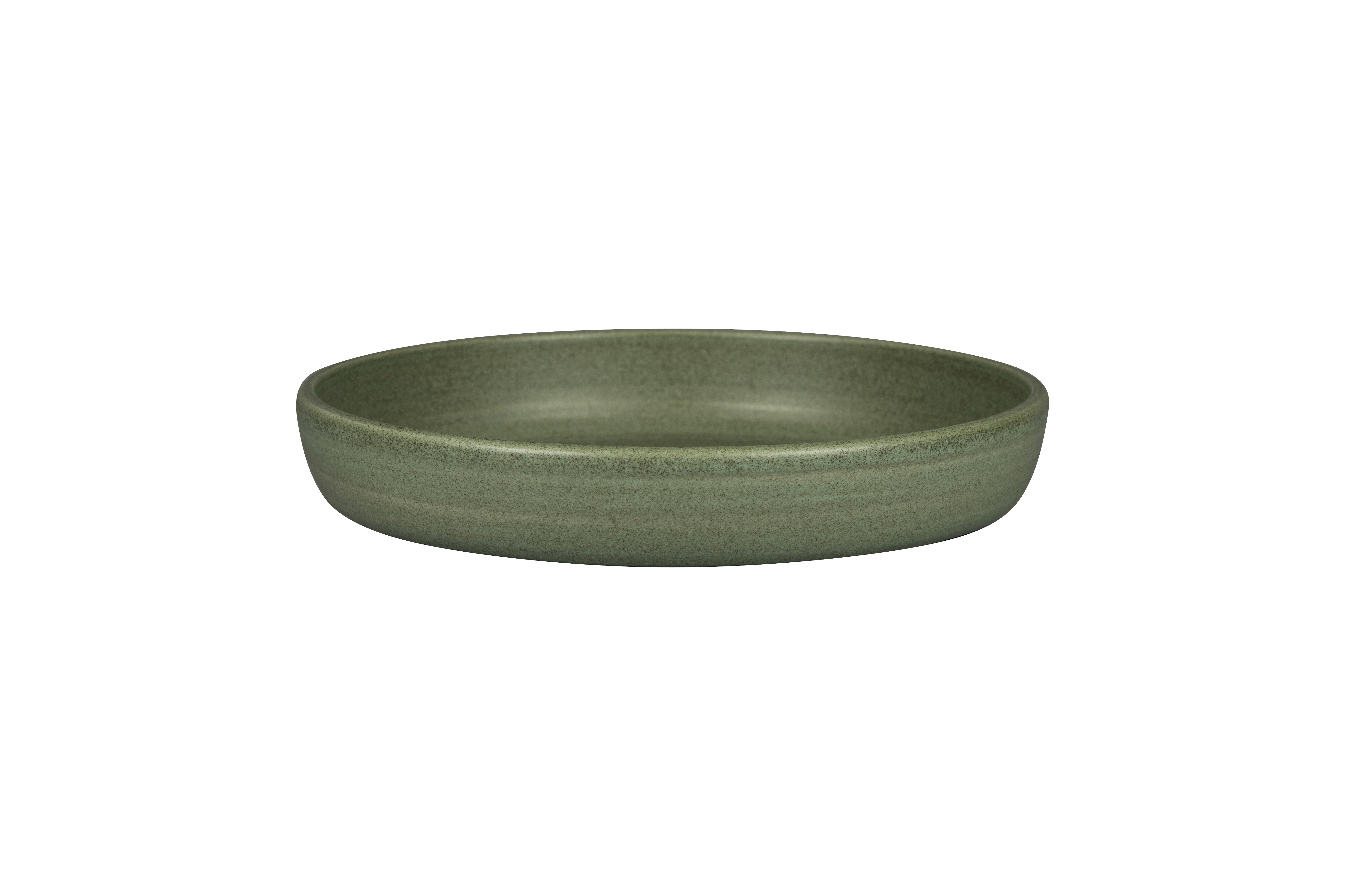 Teller tief rund Ø23,7cm H4,6cm 1300ml EASE SELVA dark green