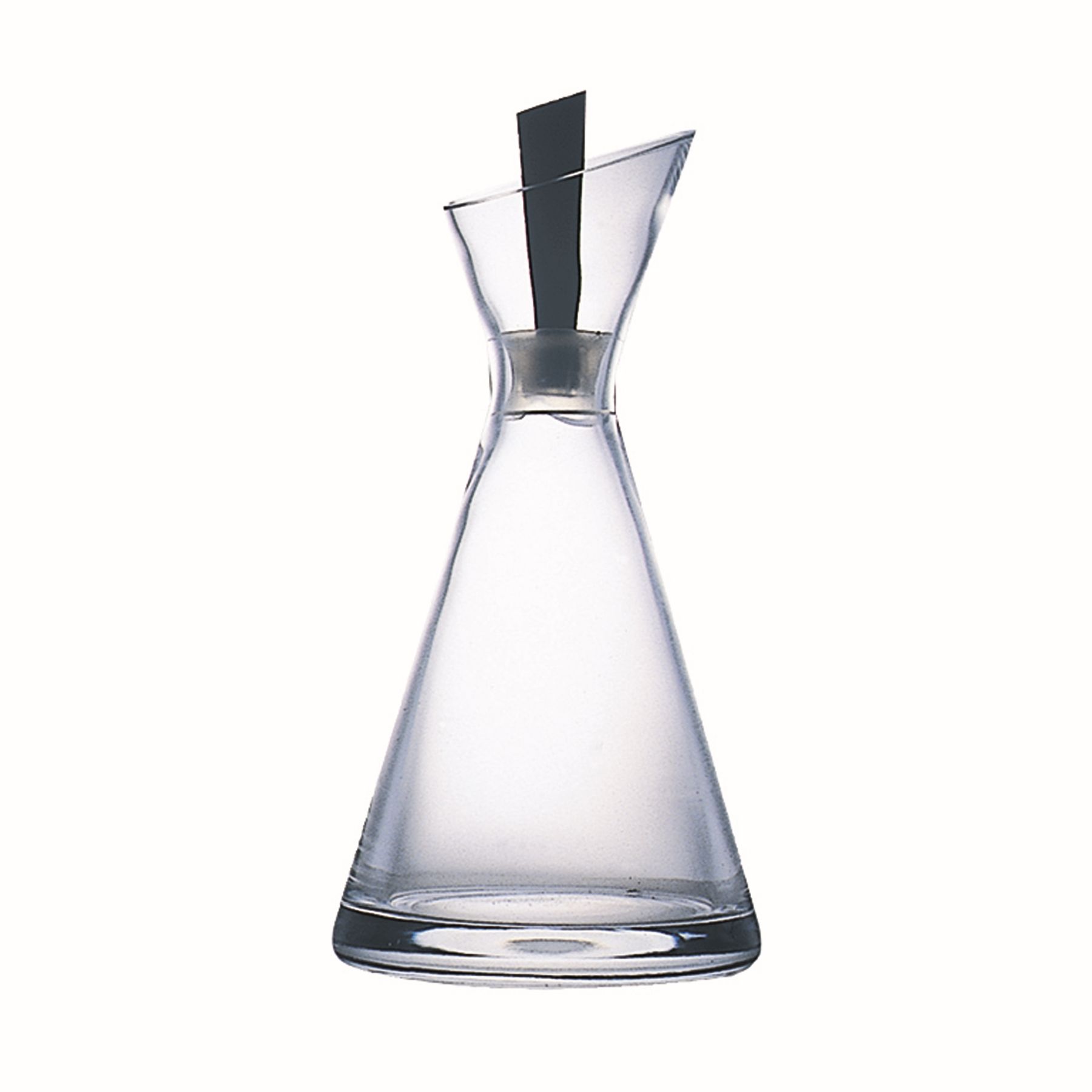 Glasflasche 0,20l mit Holzstopfen UNO