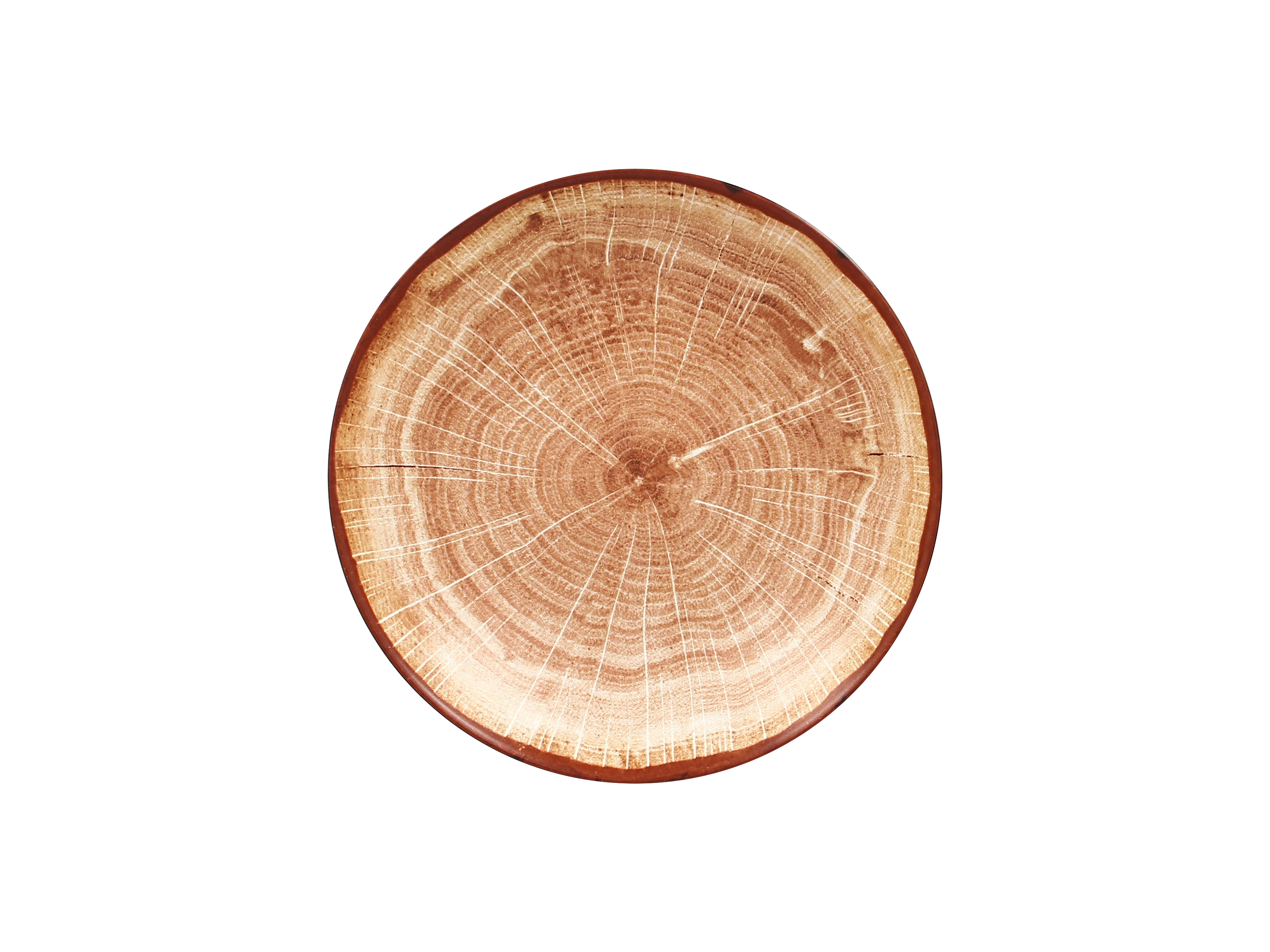 Teller coup tief 26cm / 1,20l FUSION WOODART timber-brown