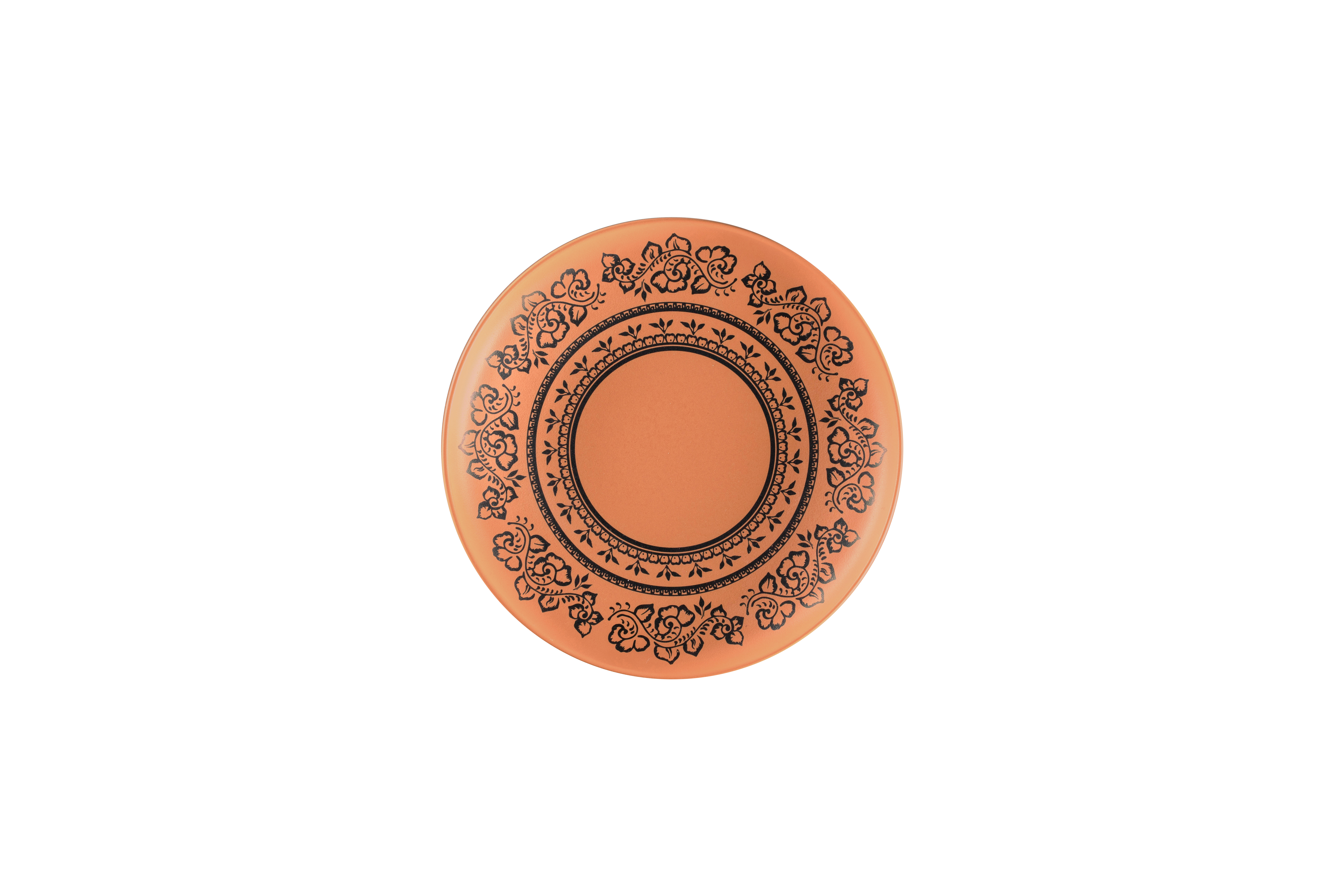 Teller tief Ø20,5cm H3,3cm 0,5L TERO ALEXANDRIA decorated terracotta