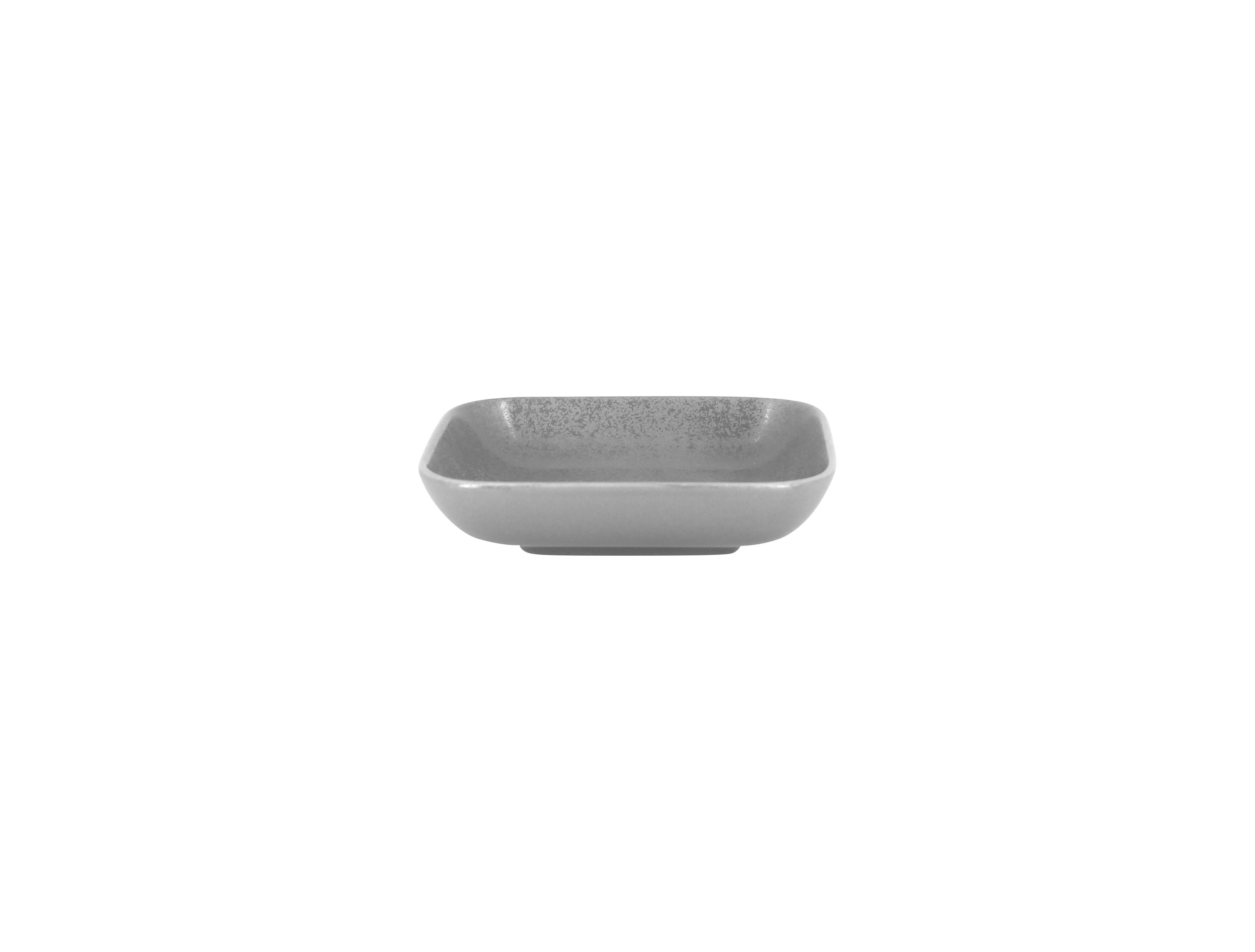 Schale 15x15cm FUSION SHALE grau