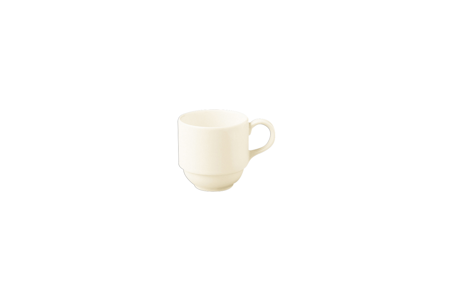 Espressotasse 0,09L stapelbar CLASSIC GOURMET