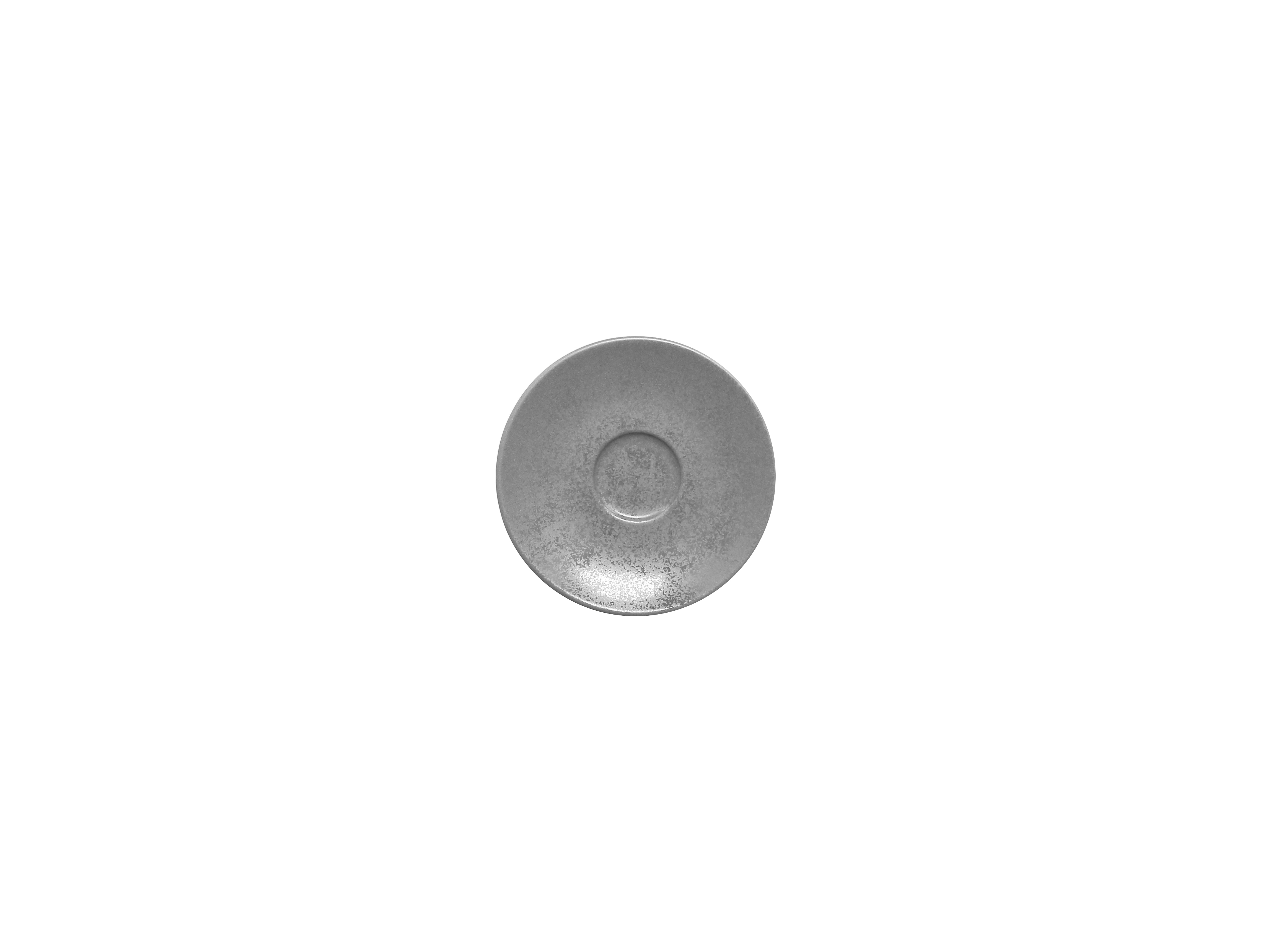 Espresso-Untertasse 13cm FUSION SHALE grau