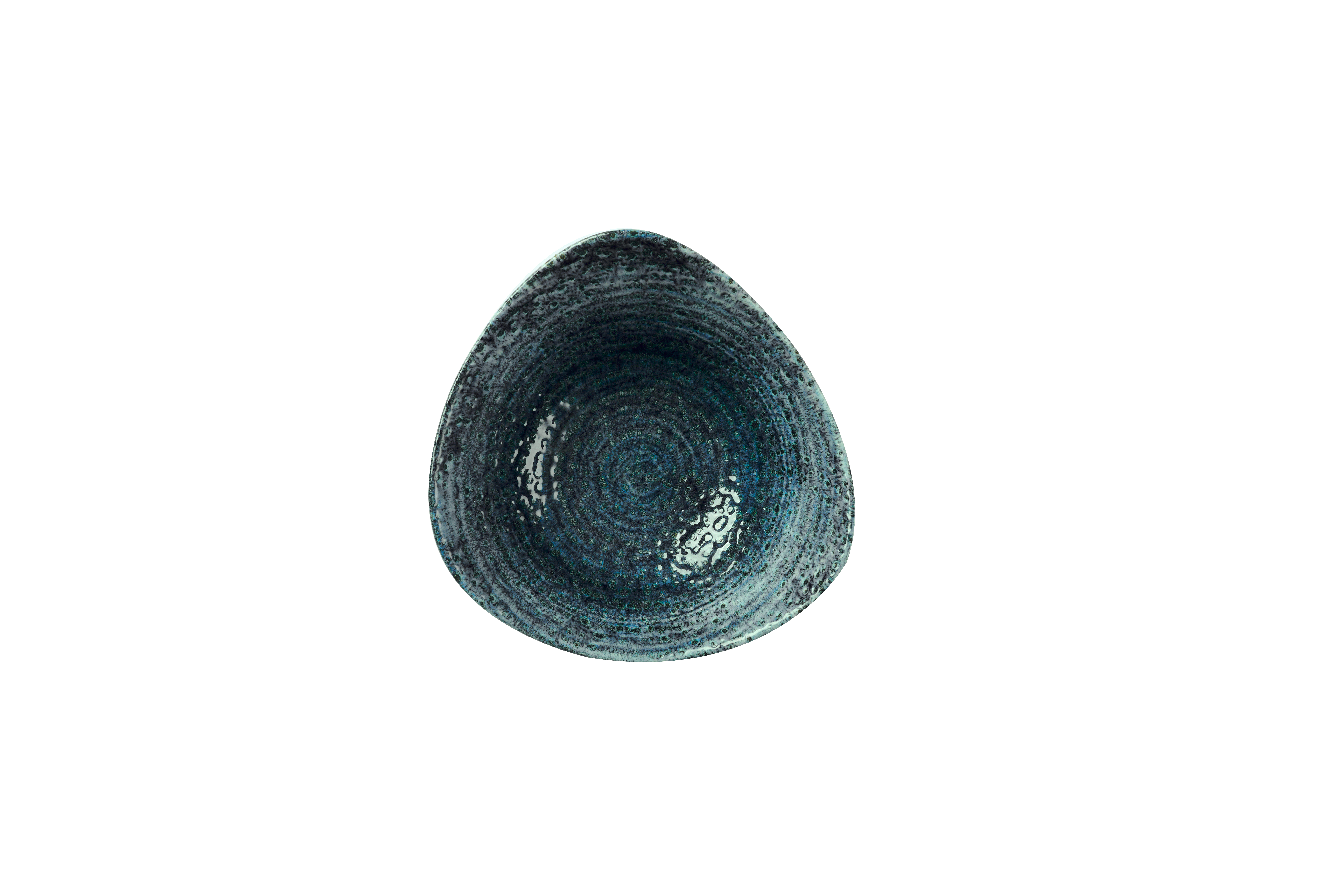 Schale dreieckig 18,5cm HOMESPUN CHROMA marine