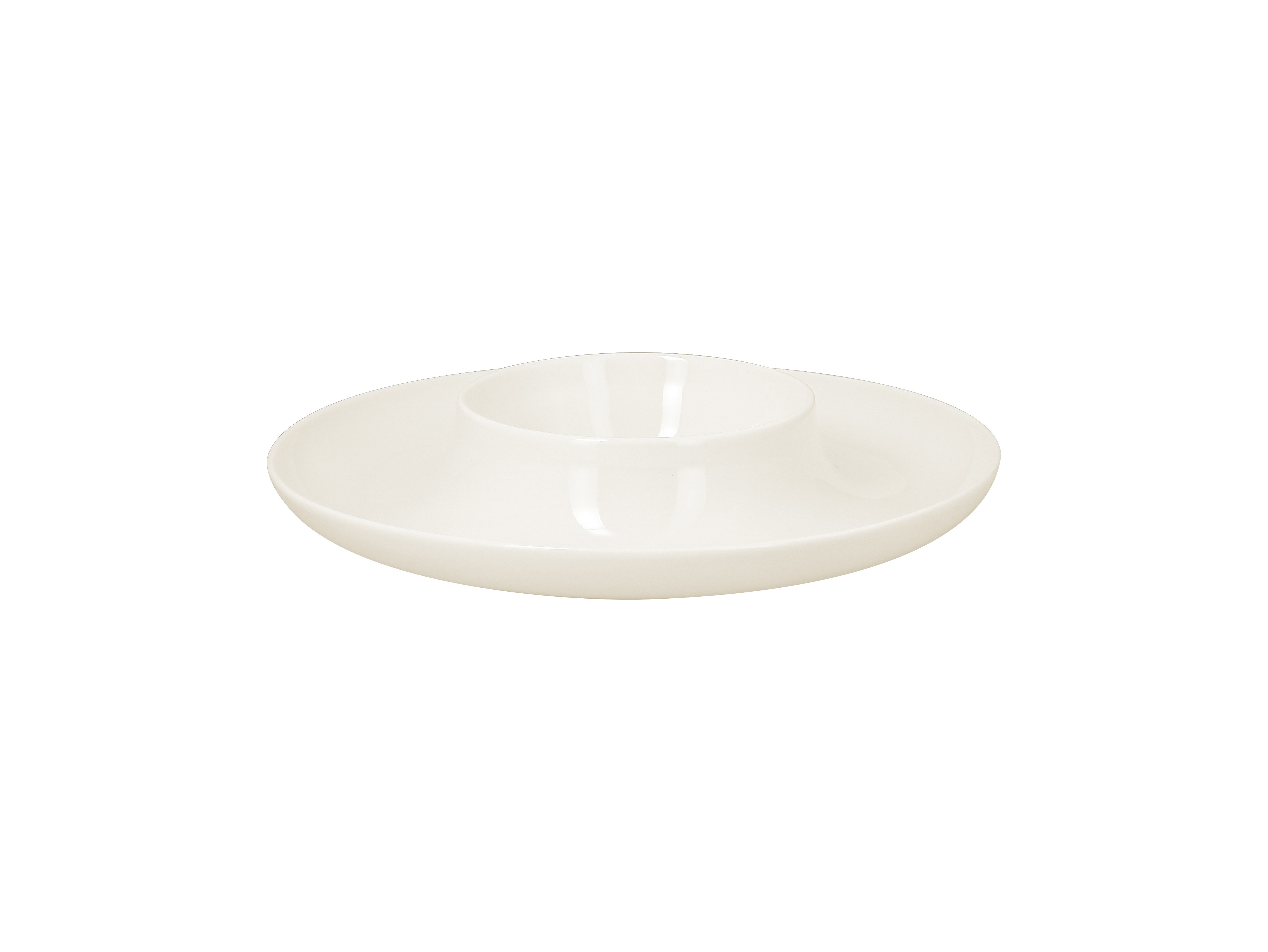 Teller mit Mittelteil tief Ø29,5cm H5,4cm 0,5L ASHORE white