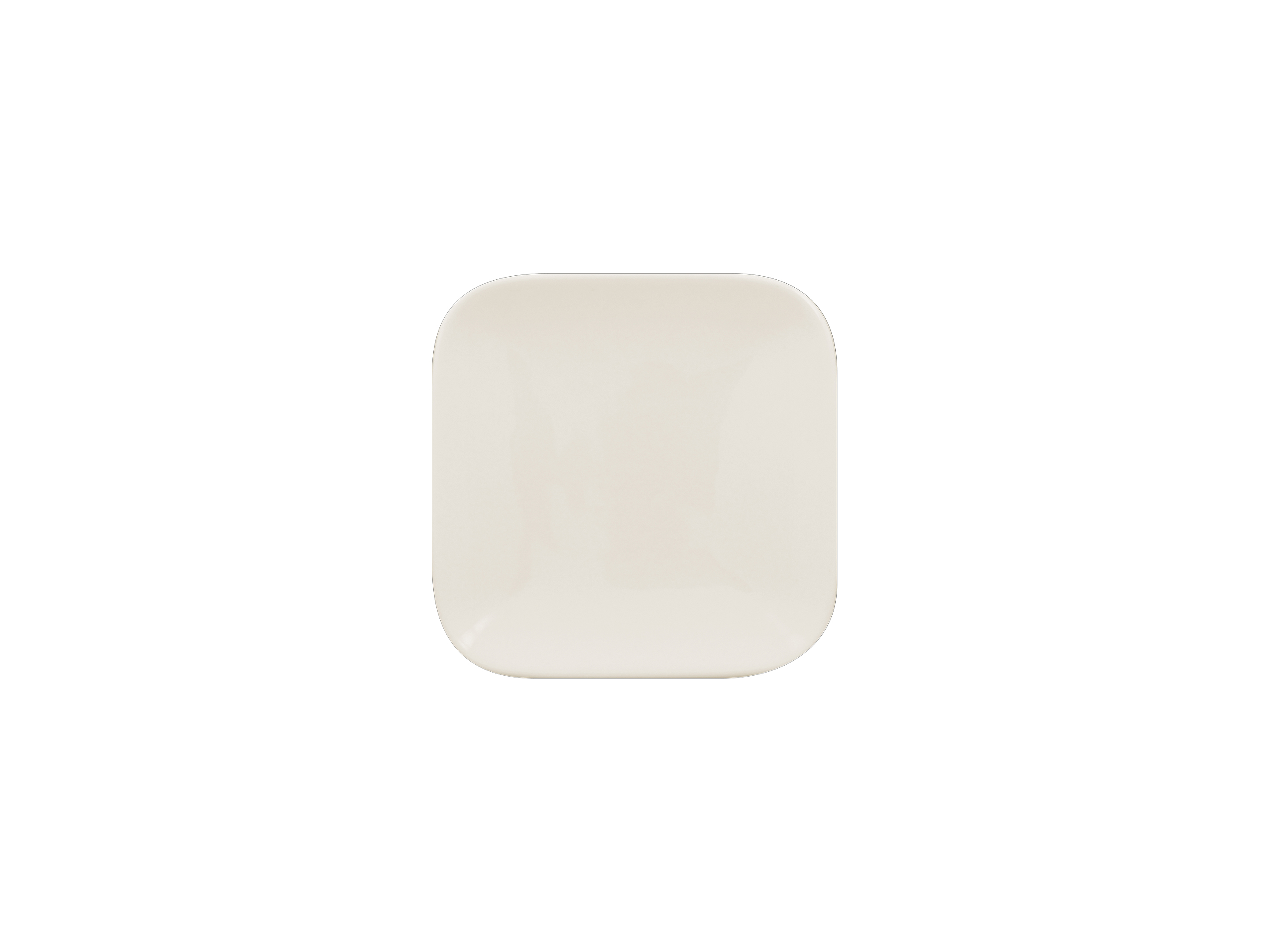 Teller eckig 15x15x1,9cm AUREA white
