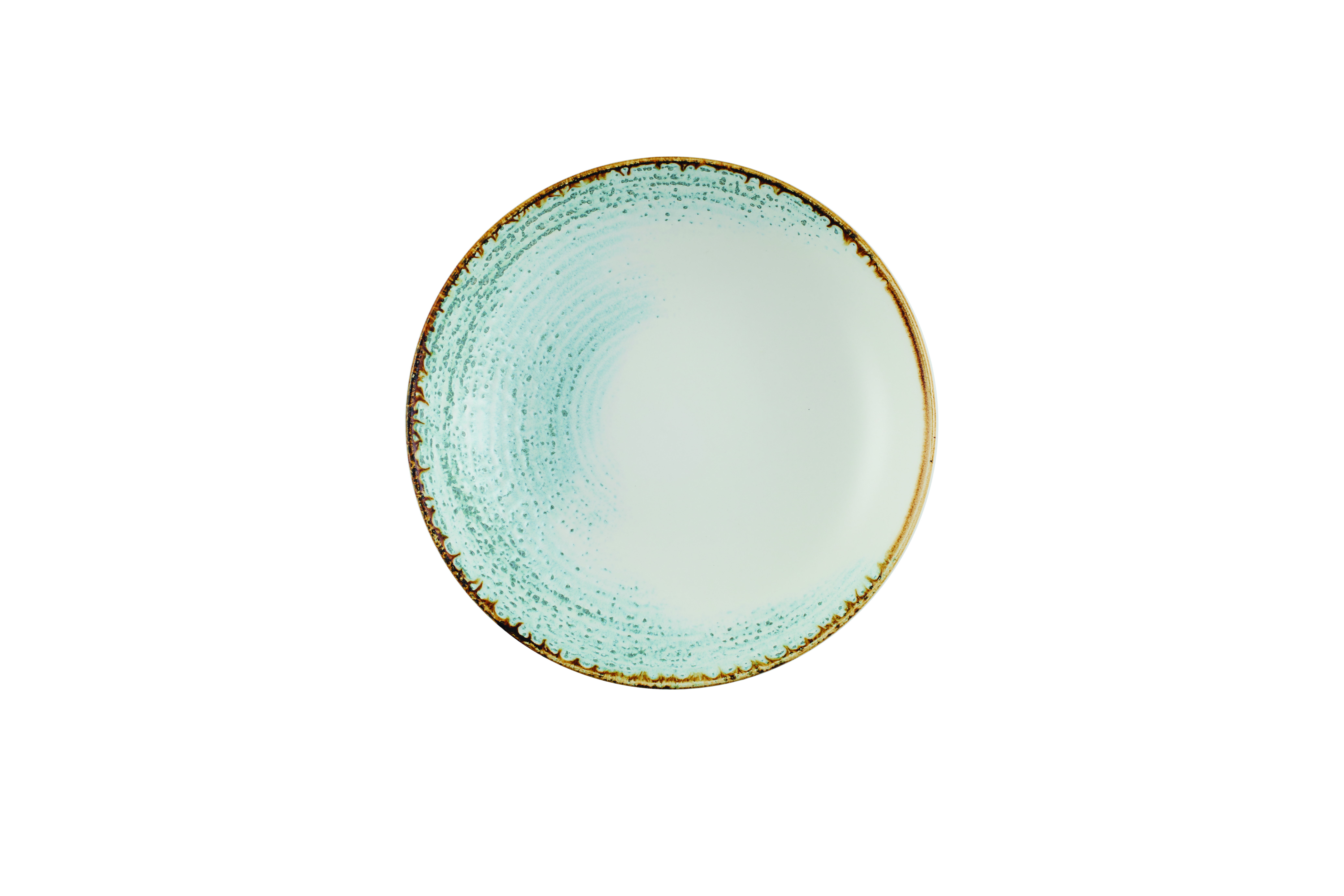 Teller tief coup 18,2cm HOMESPUN aquamarine