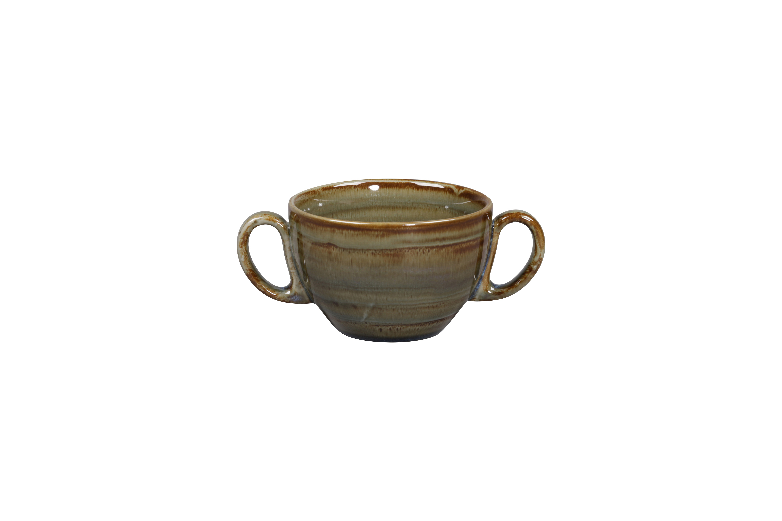 Suppentasse 10cm / 0,28l RAKSTONE SPOT peridot green