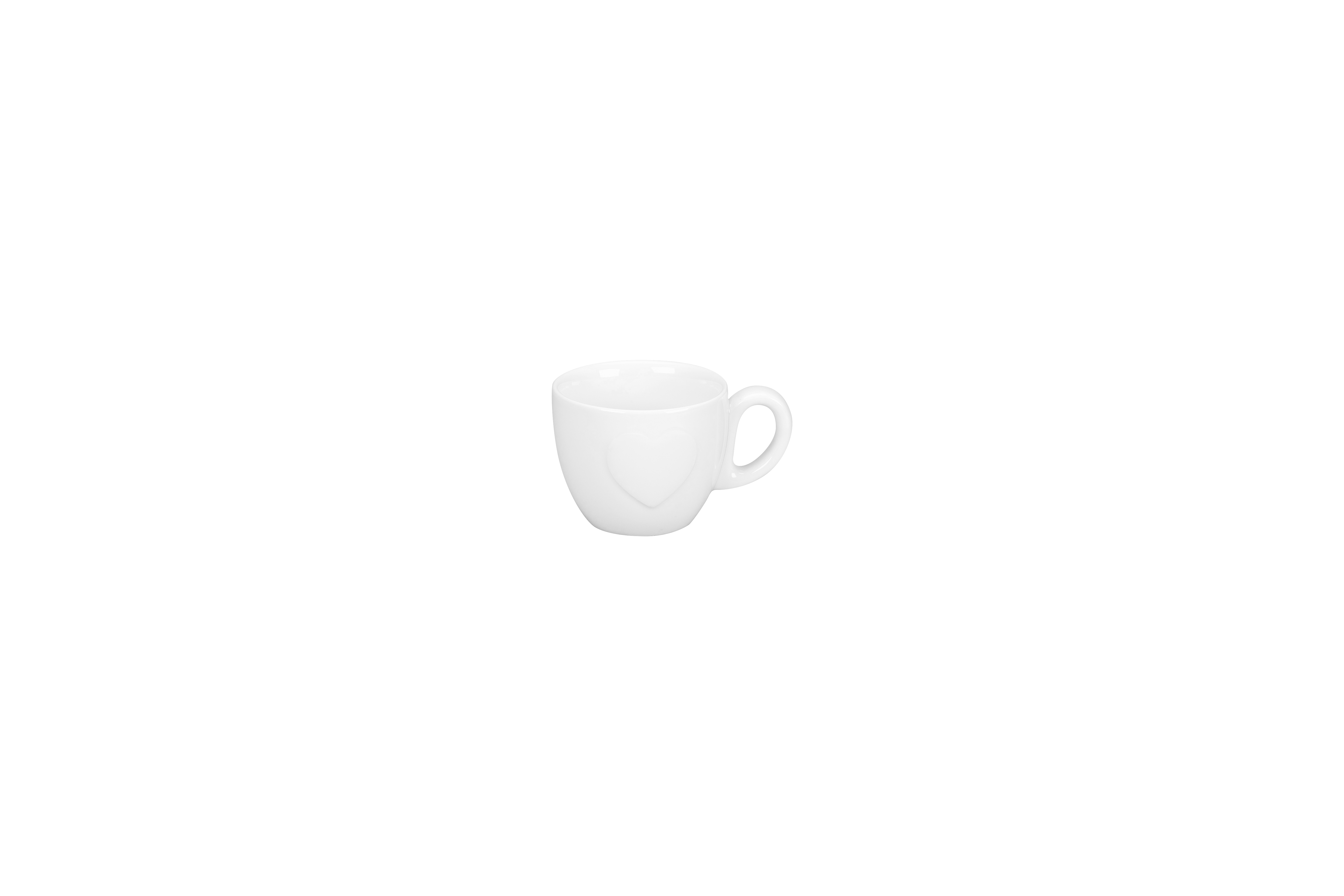Espressotasse Ø6,7cm H5,3cm 0,09L CLICHÉ white